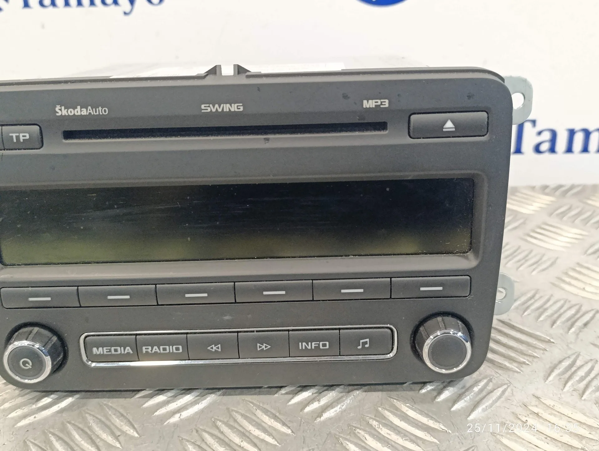Sistema Audio / Radio Cd para Skoda Fabia (5J2 )