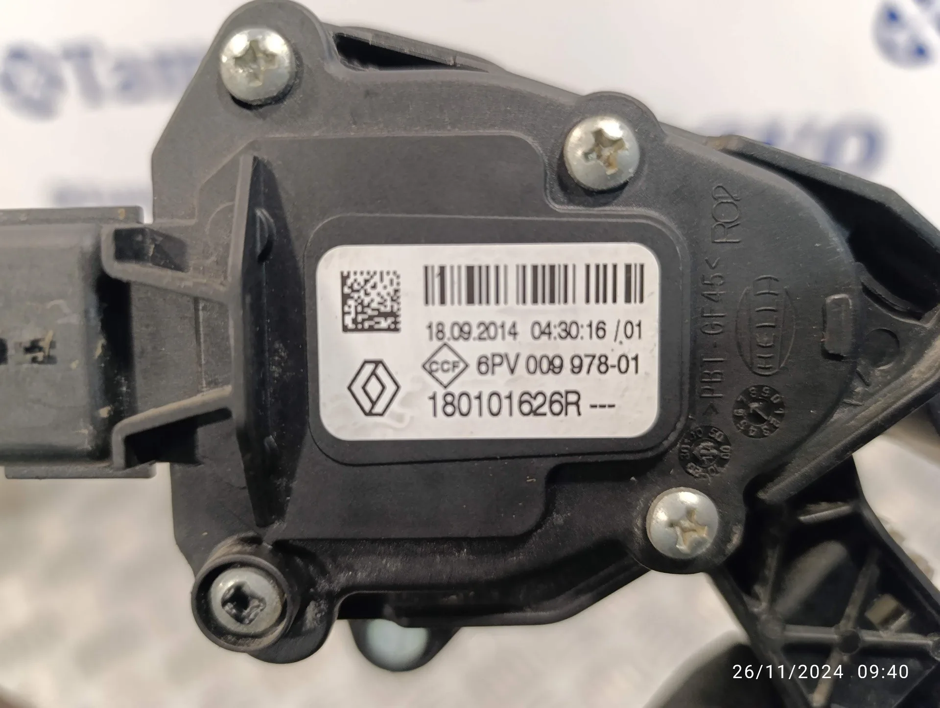 Pedal Acelerador para Renault Master Iii