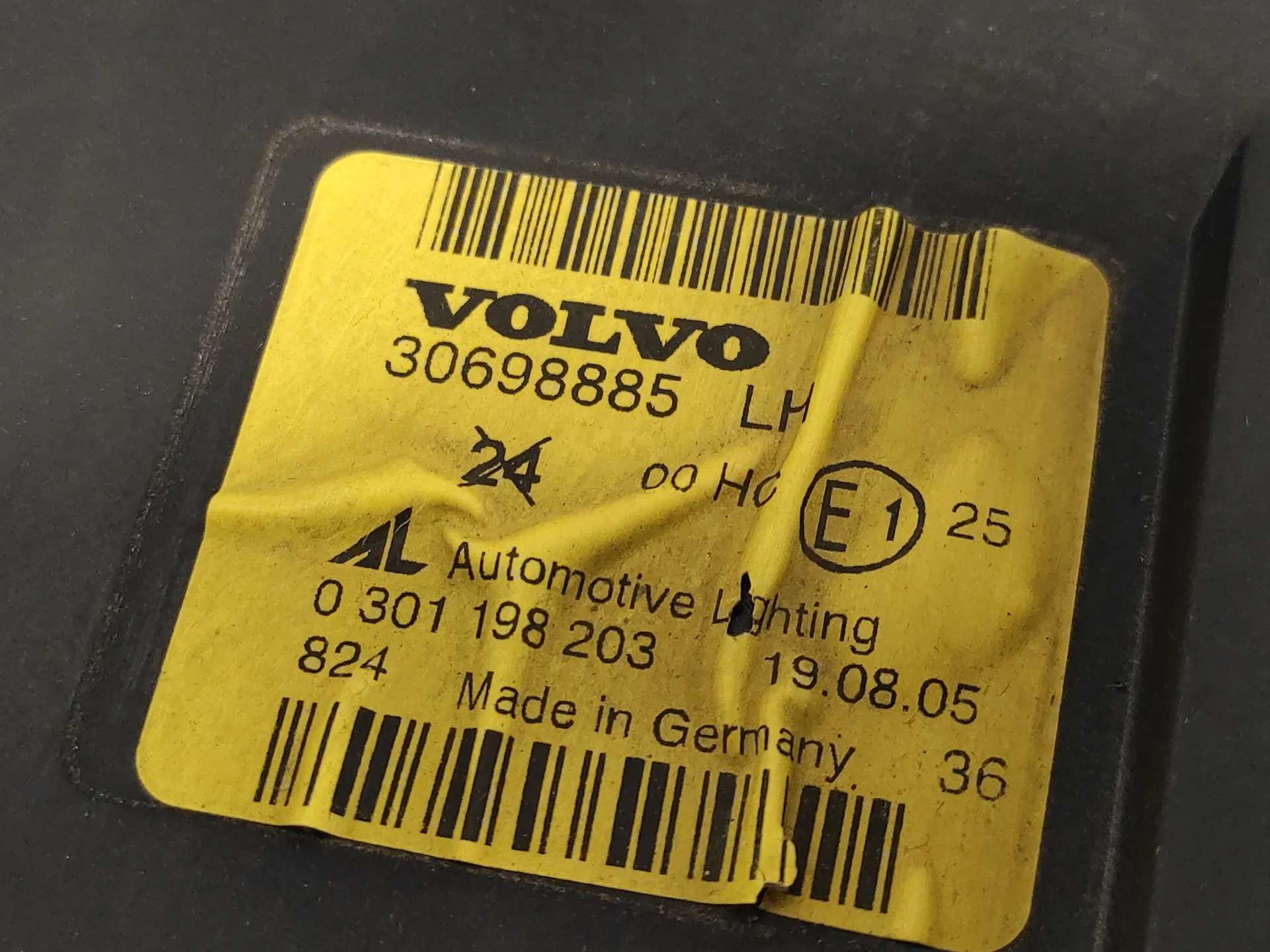 Faro Izquierdo para Volvo V50 Familiar
