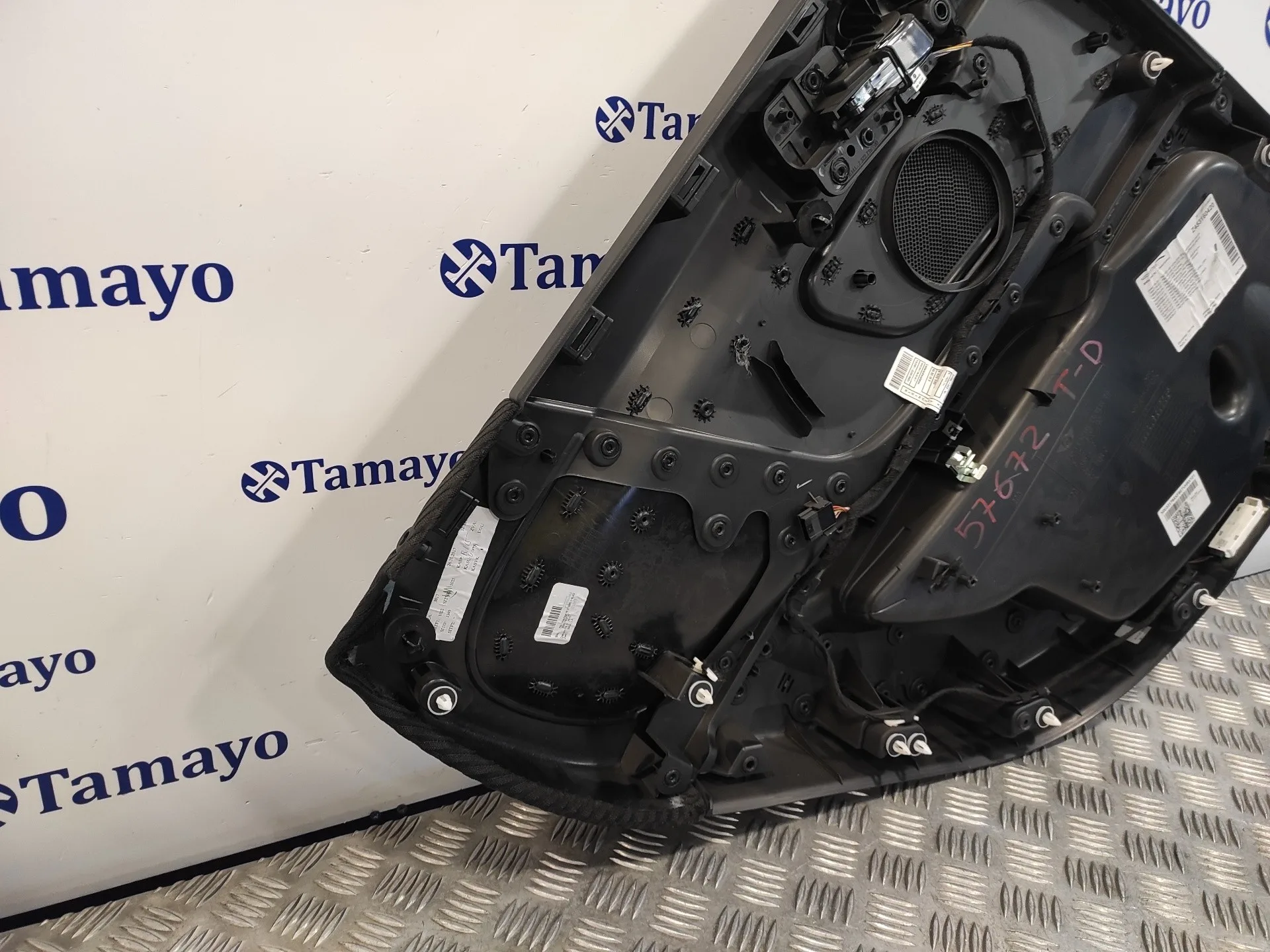 Guarnecido Puerta Trasera Derecha para Mini Countryman (F60)