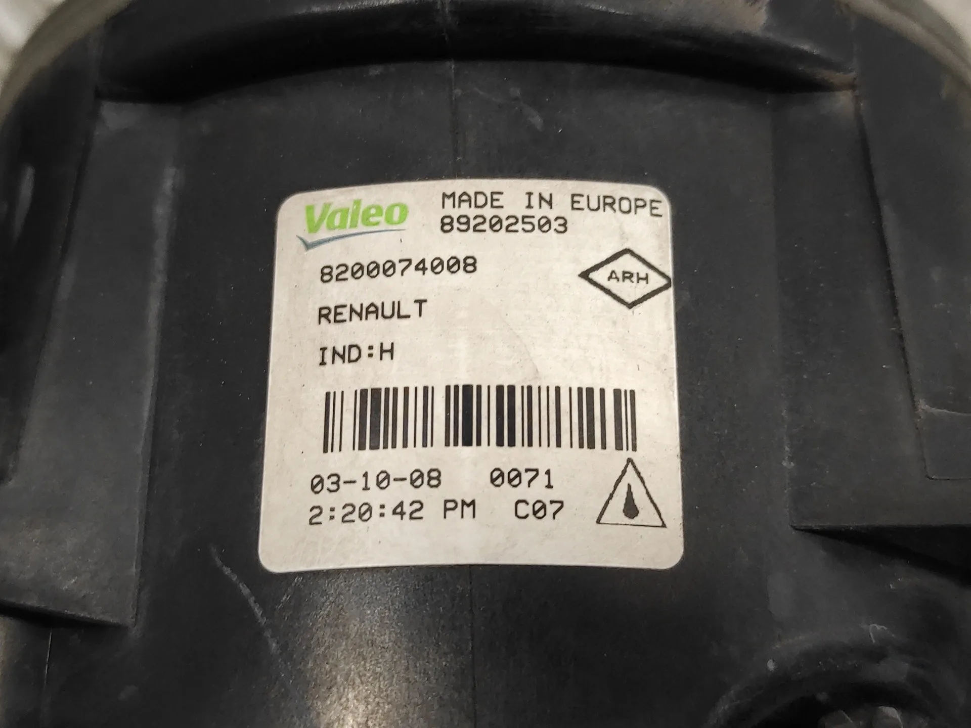 Faro Antiniebla Izquierdo para Renault Megane Iii Berlina 5 P