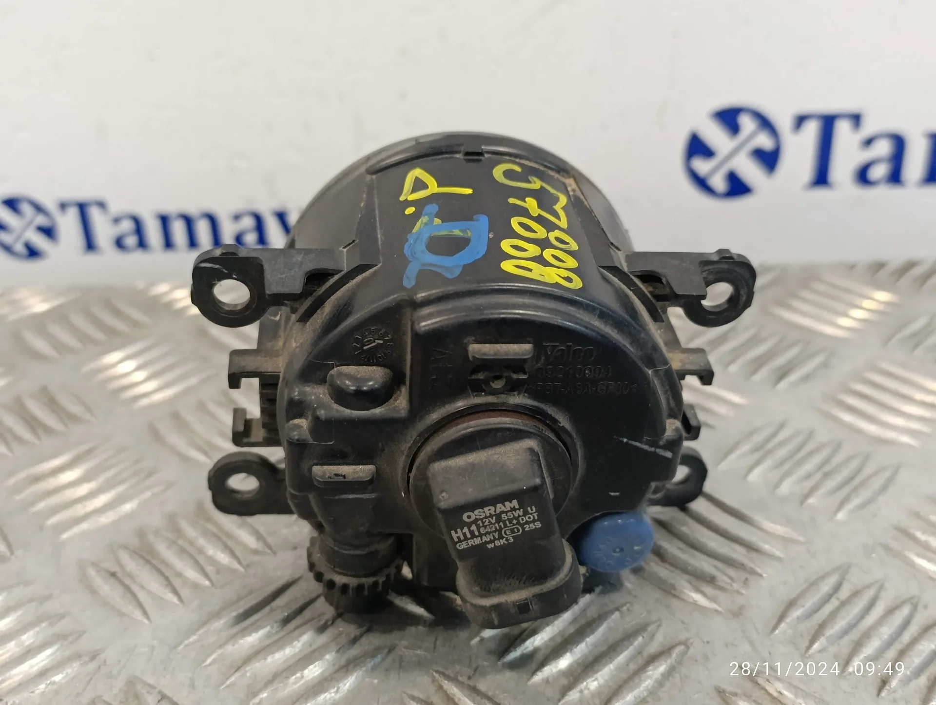 Faro Antiniebla Derecho para Renault Megane Iii Berlina 5 P