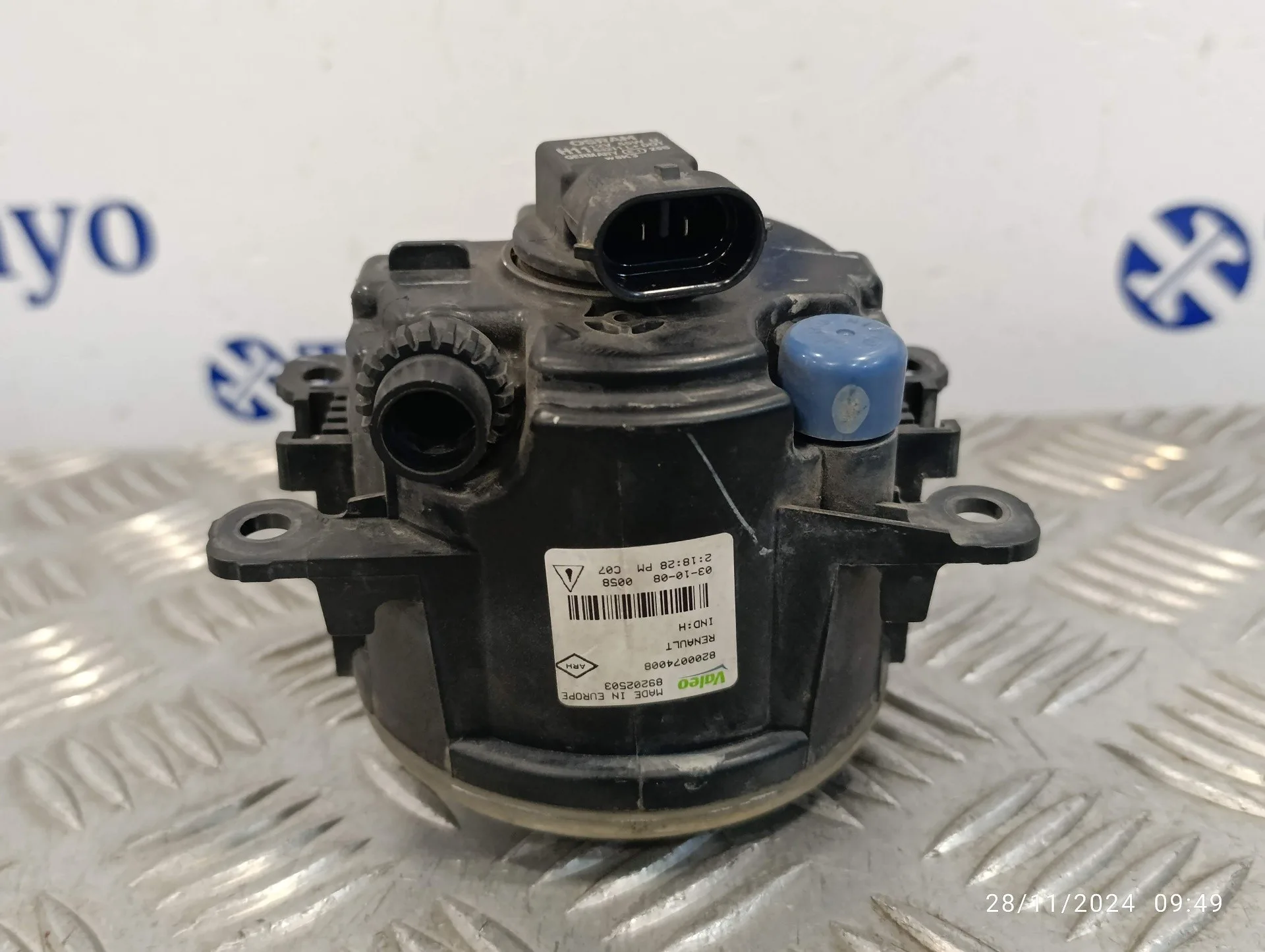 Faro Antiniebla Derecho para Renault Megane Iii Berlina 5 P