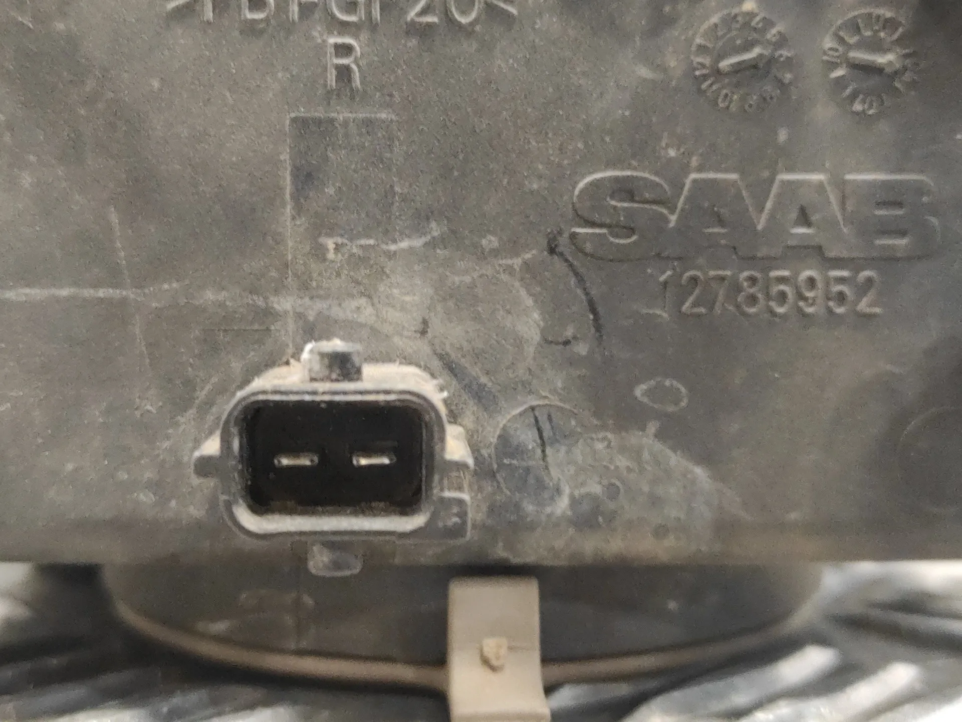 Faro Antiniebla Derecho para Saab 9-3 Berlina