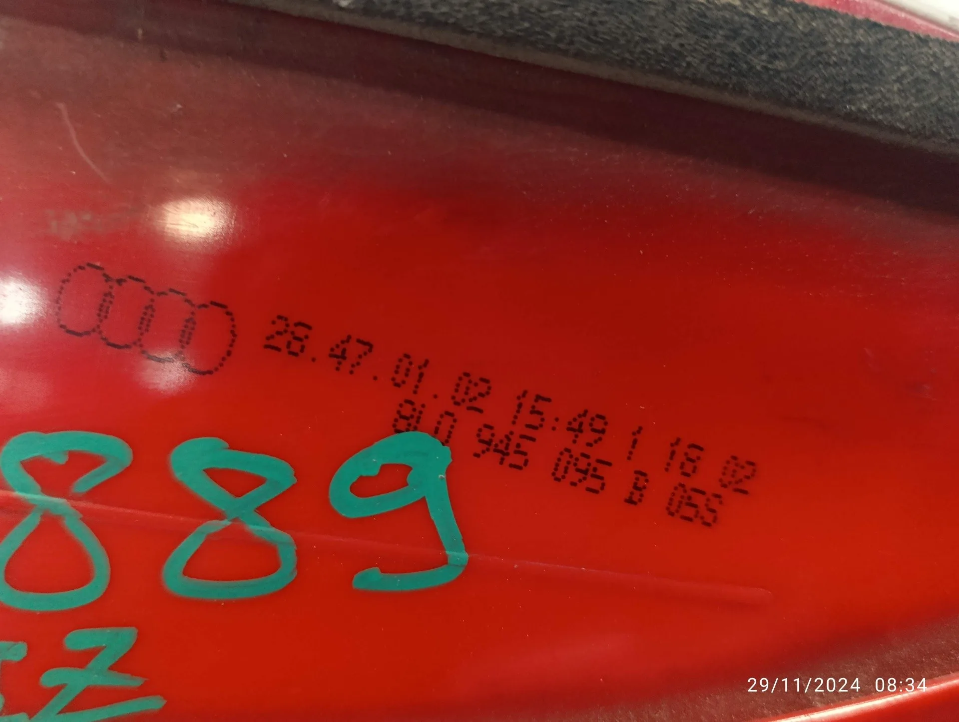 Piloto Trasero Izquierdo para Audi A3 (8L)