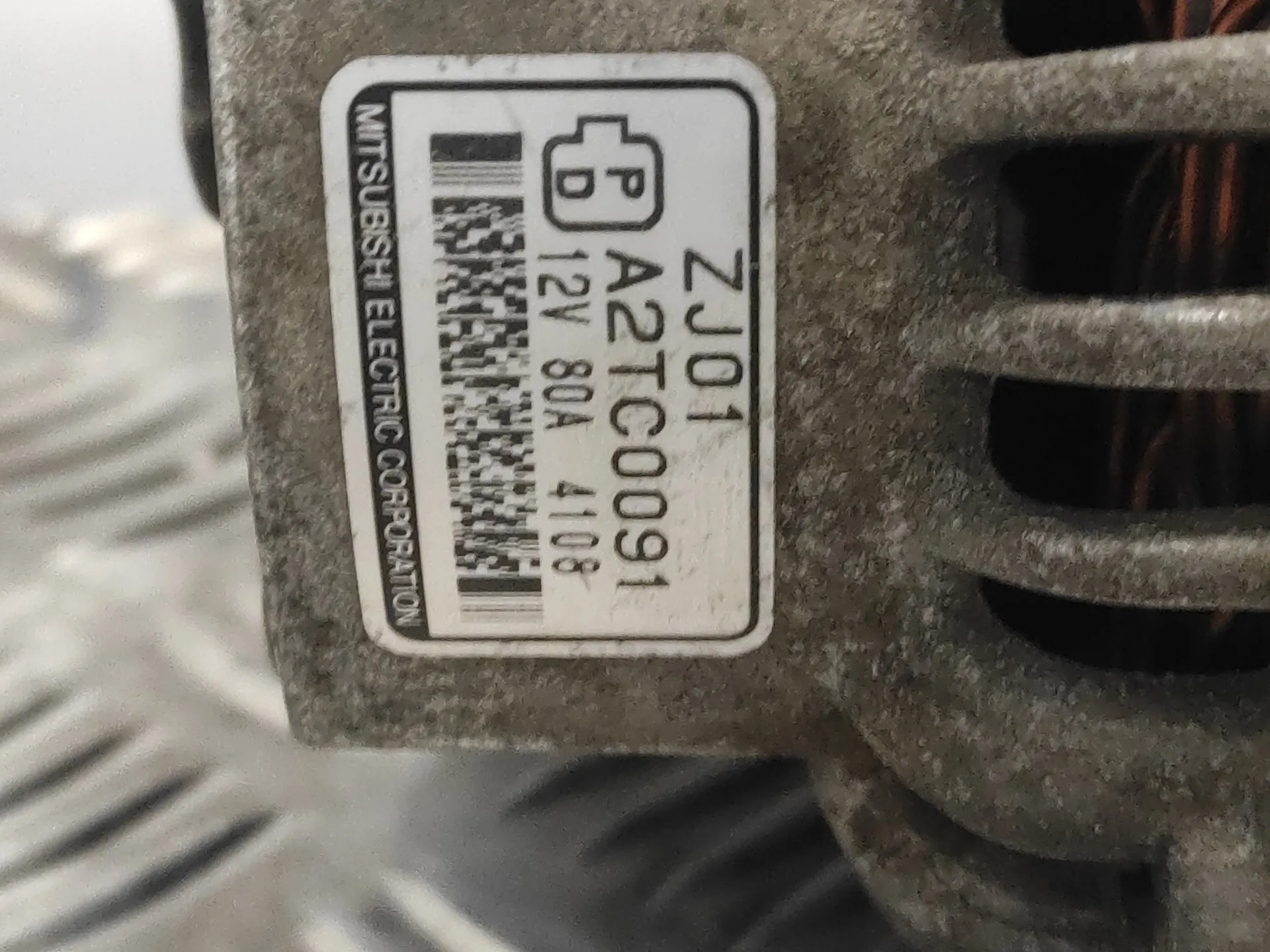 Alternador para Mazda 3 Berlina (Bk)