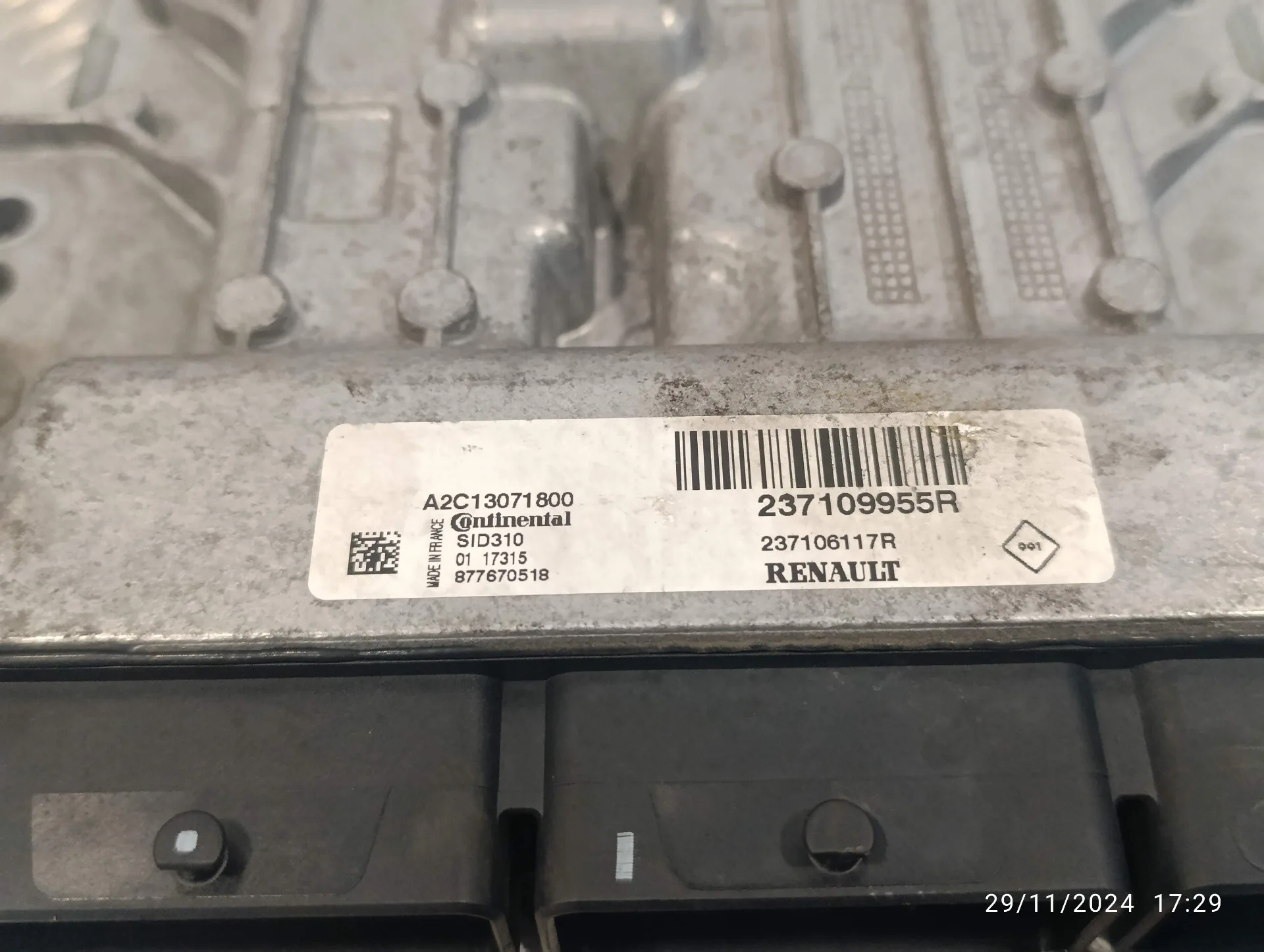 Centralita Motor Uce para Opel Movano B Pritsche/Kipper/Koffer