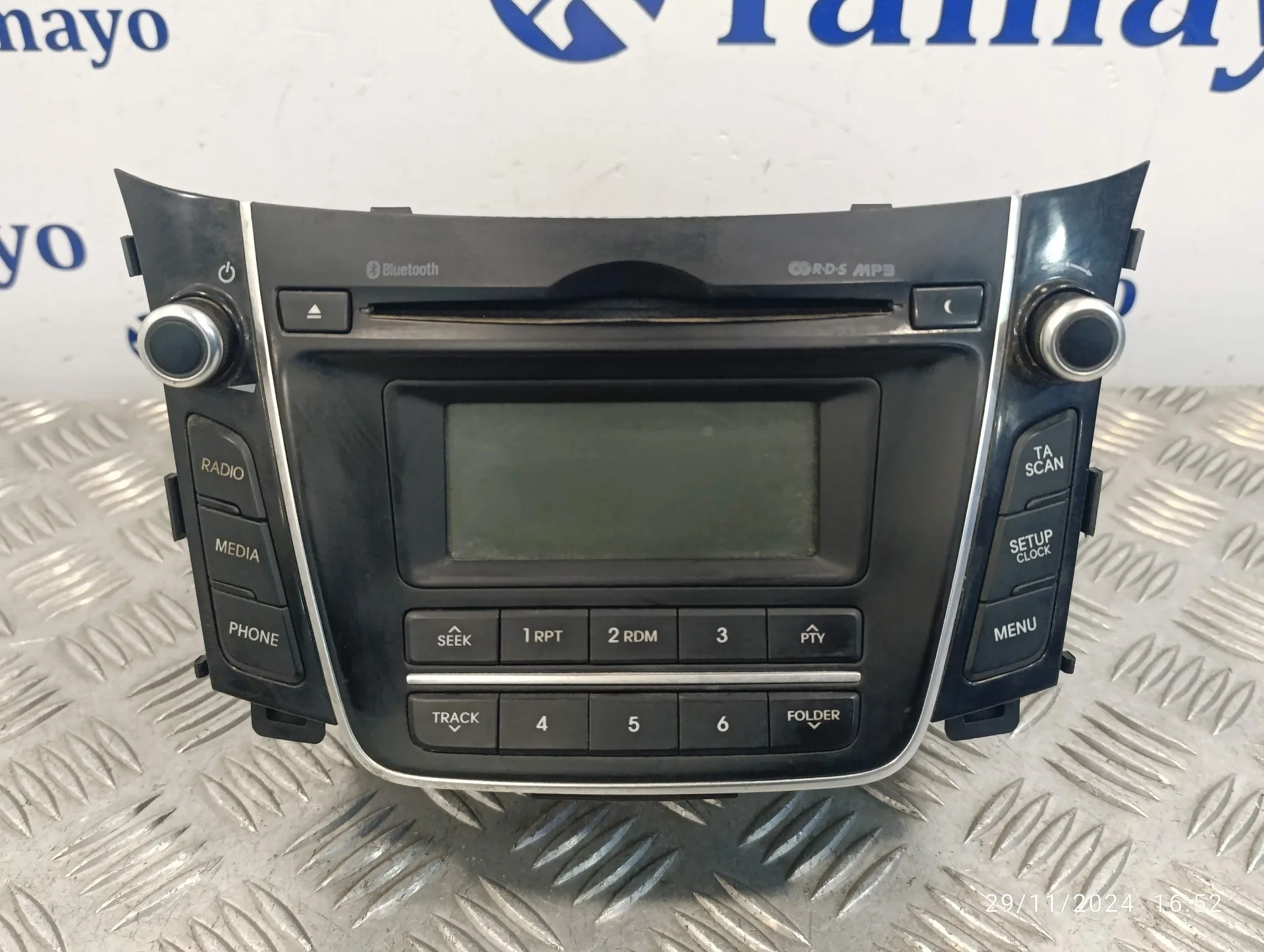 Sistema Audio / Radio Cd para Hyundai I30 (Gd)