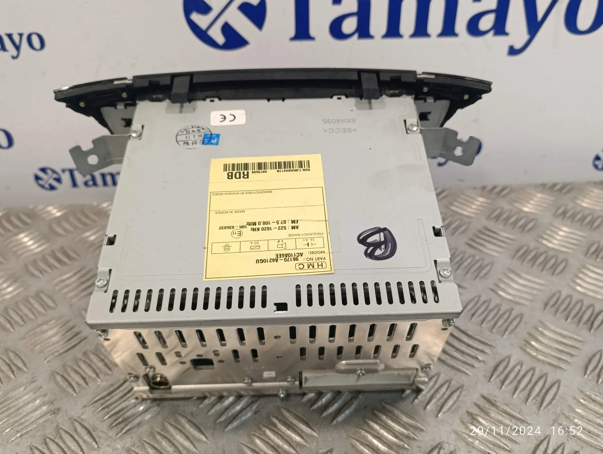 Sistema Audio / Radio Cd para Hyundai I30 (Gd)