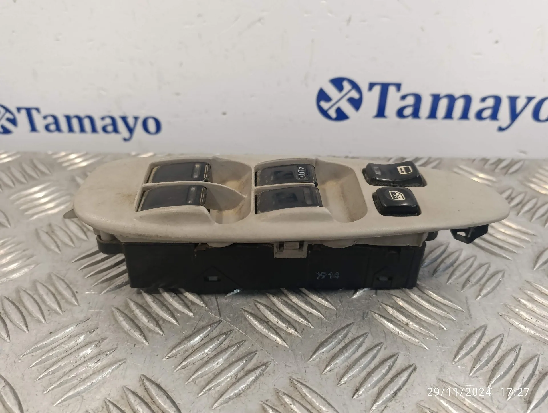 Mando Elevalunas Delantero Izquierdo para Nissan Almera Tino (V10M)