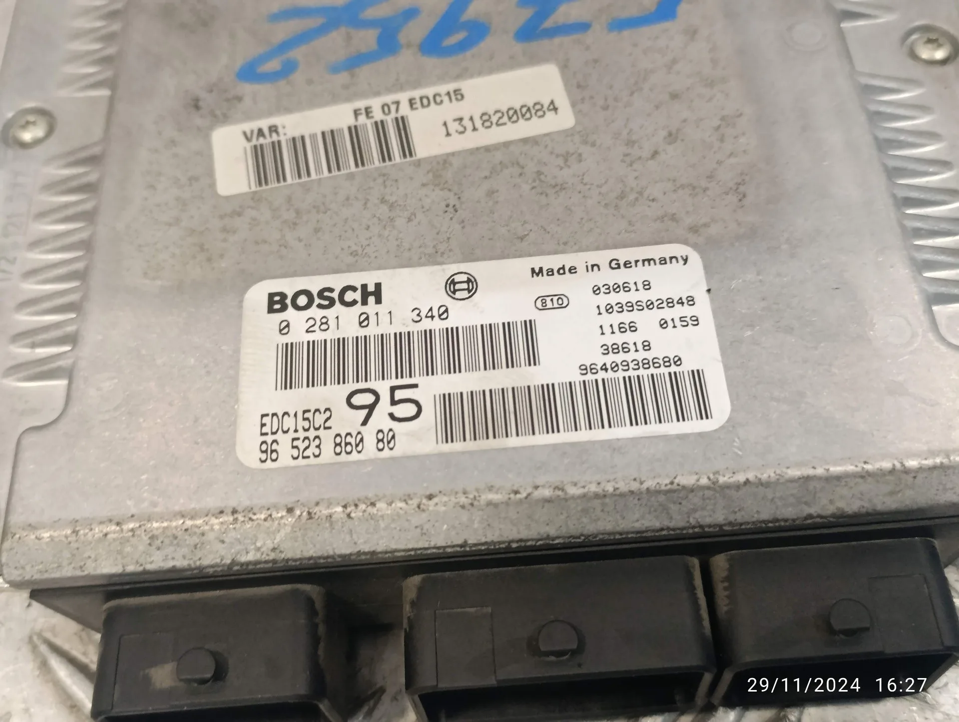 Centralita Motor Uce para Citroën C5 Berlina