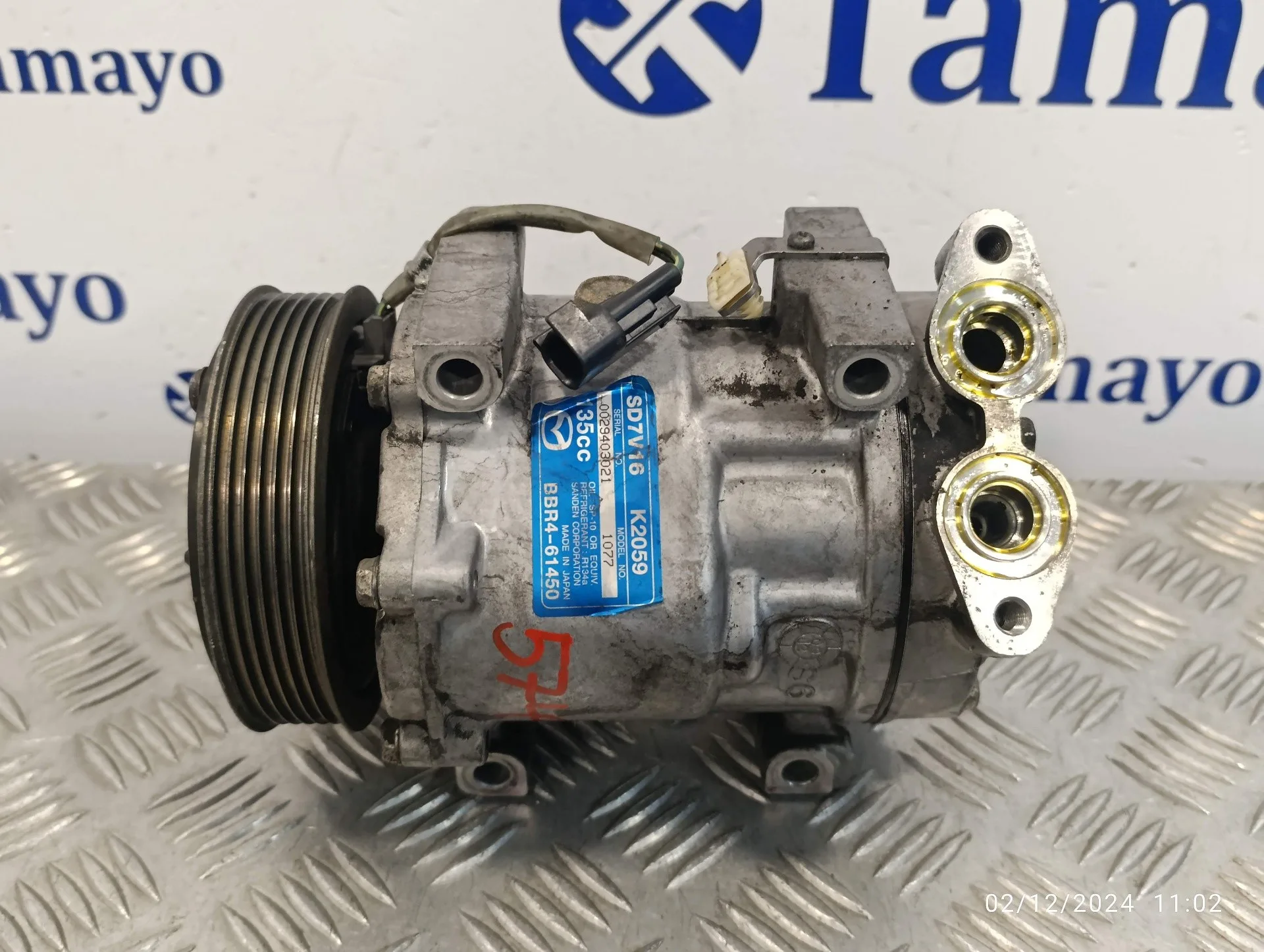 Compresor Aire Acondicionado para Mazda 3 Lim. (Bl)