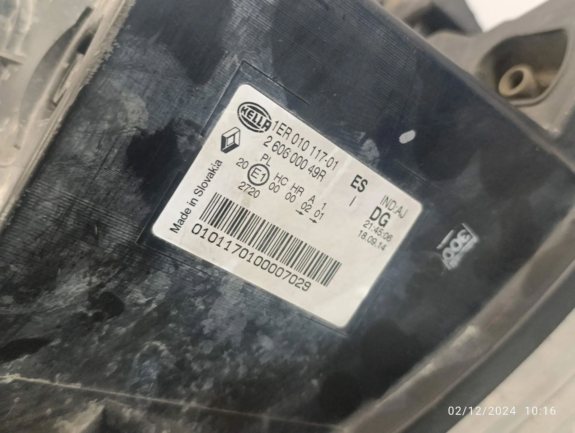 Faro Izquierdo para Renault Master Iii