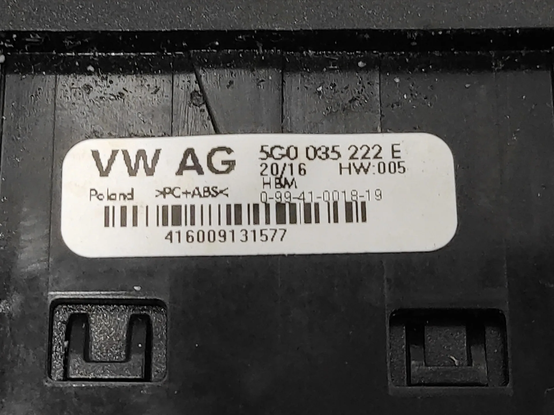 Modulo Electronico para Volkswagen Caddy Ocio