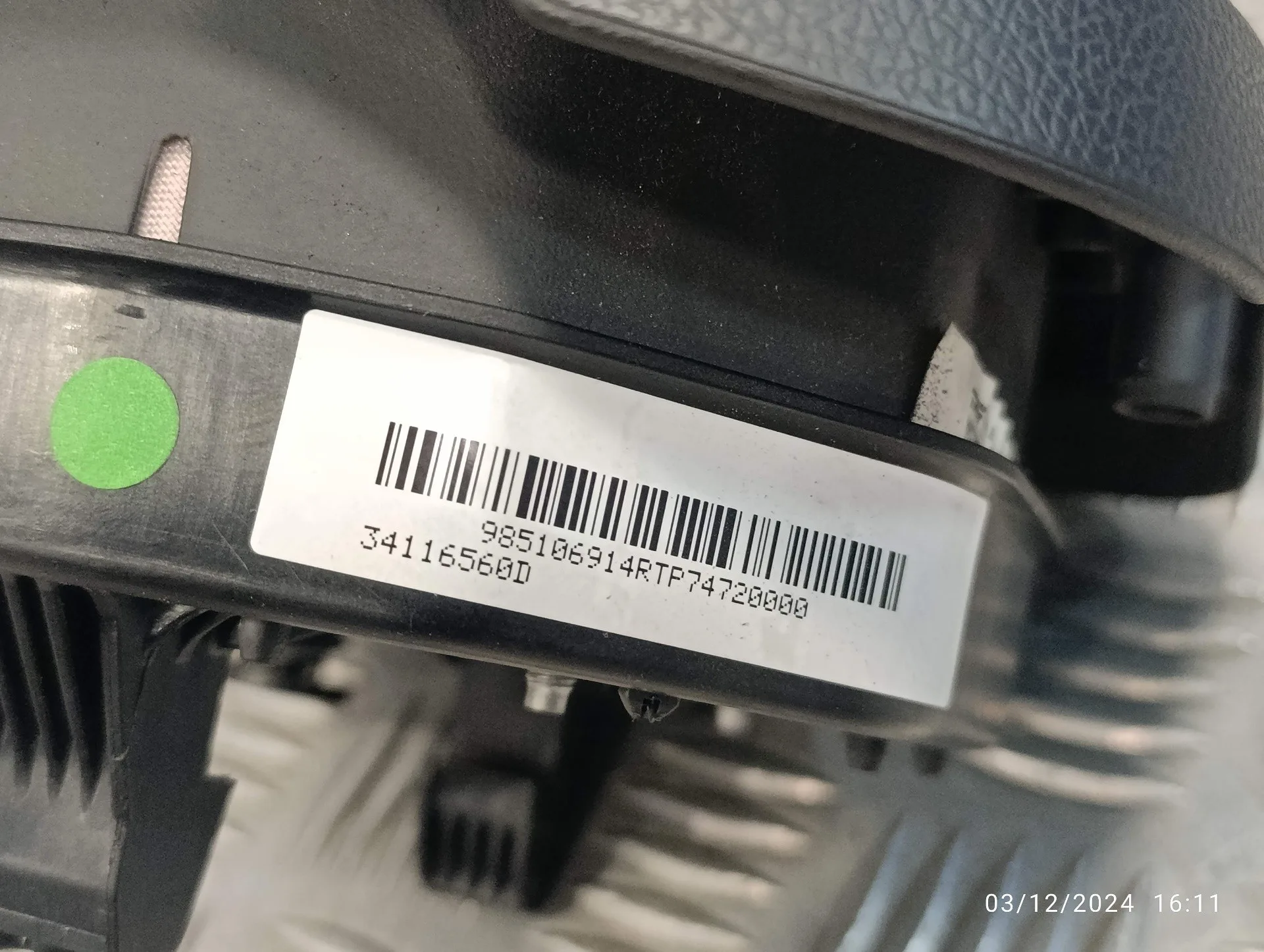 Airbag Delantero Izquierdo para Opel Movano B Pritsche/Kipper/Koffer