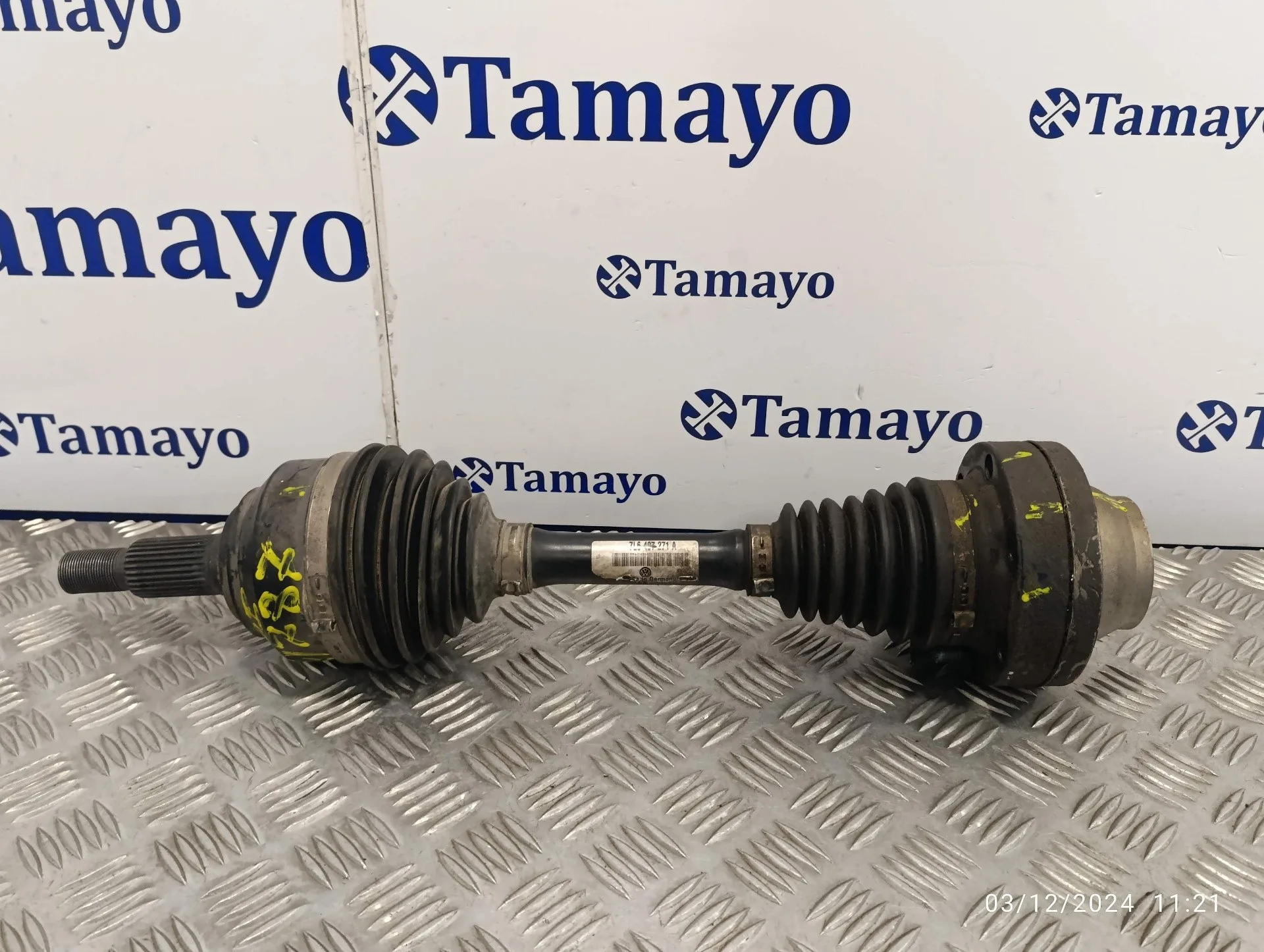 Transmision Delantera Izquierda para Volkswagen Touareg (7La)