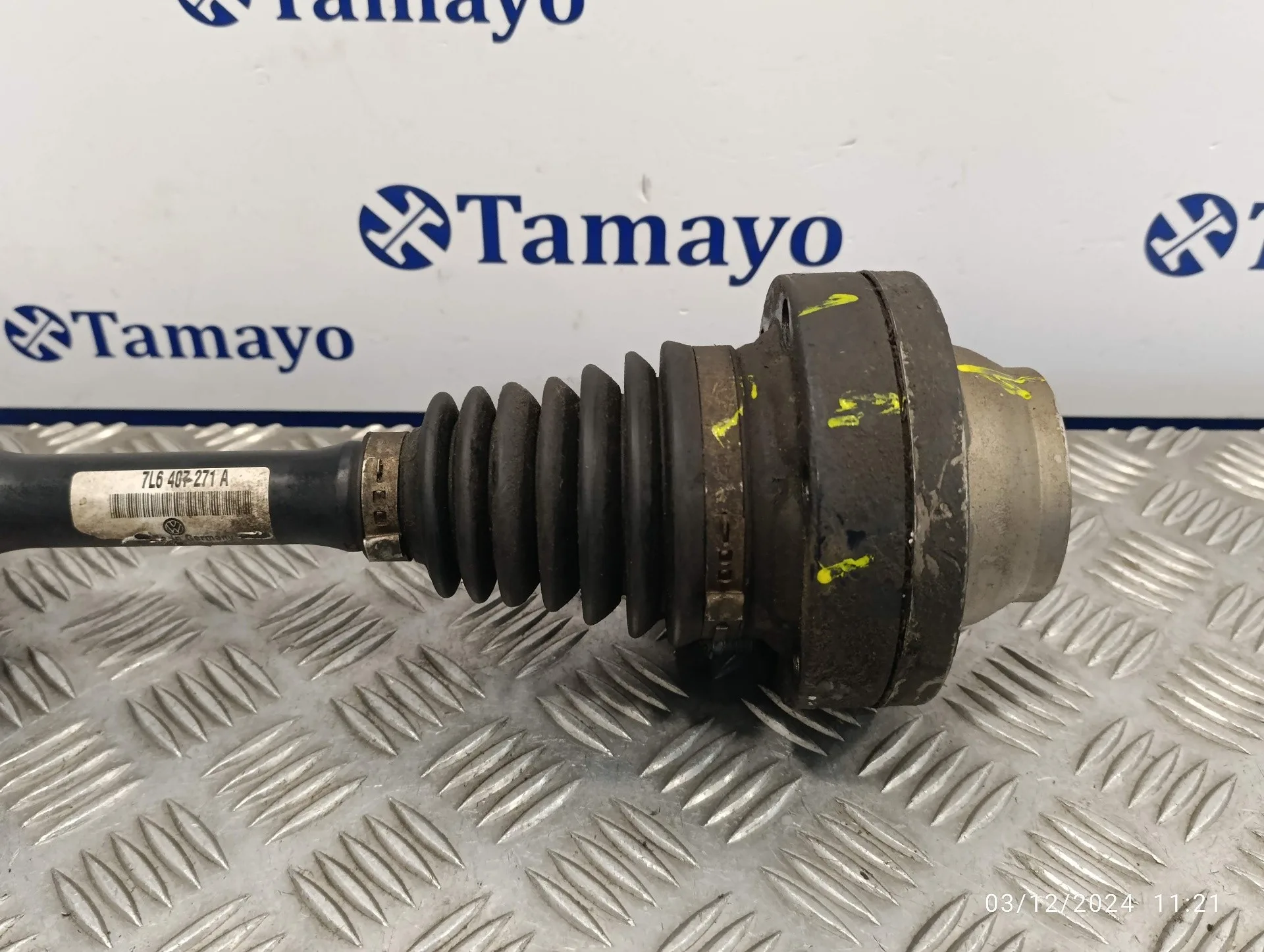 Transmision Delantera Izquierda para Volkswagen Touareg (7La)