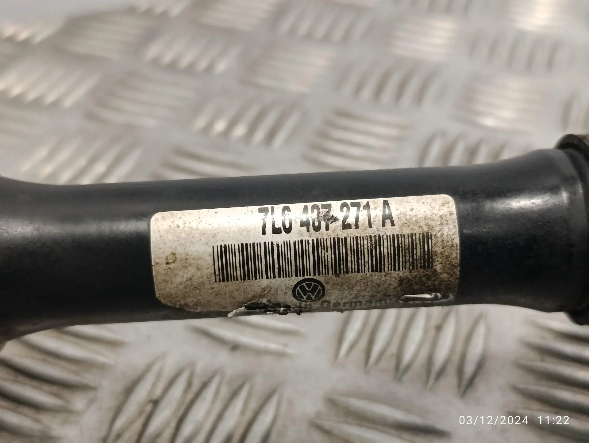Transmision Delantera Izquierda para Volkswagen Touareg (7La)