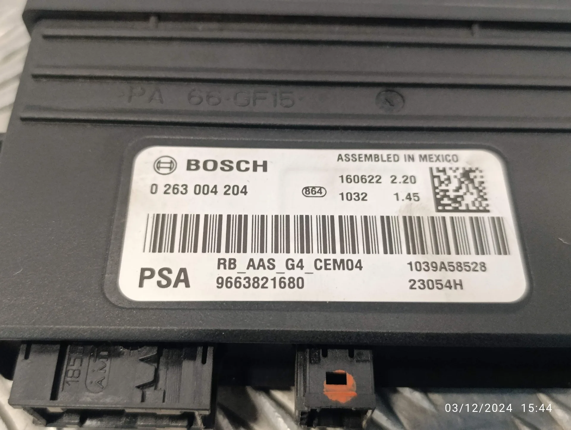 Modulo Electronico para Peugeot Partner