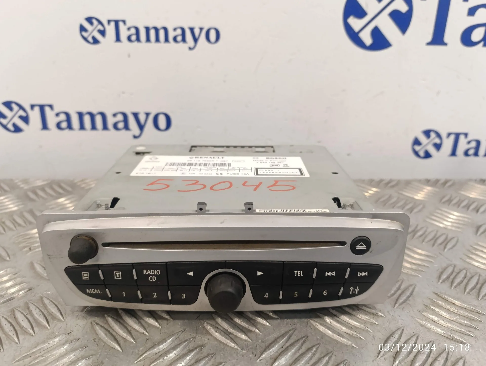 Sistema Audio / Radio Cd para Renault Megane Iii Sport Tourer