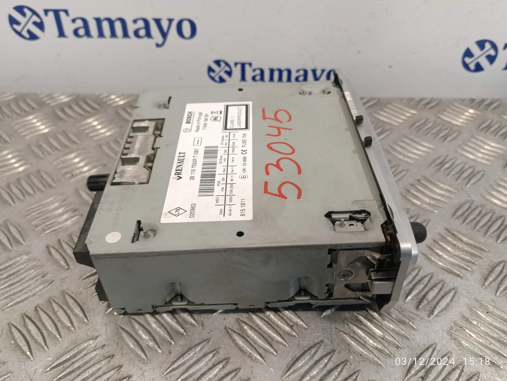 Sistema Audio / Radio Cd para Renault Megane Iii Sport Tourer
