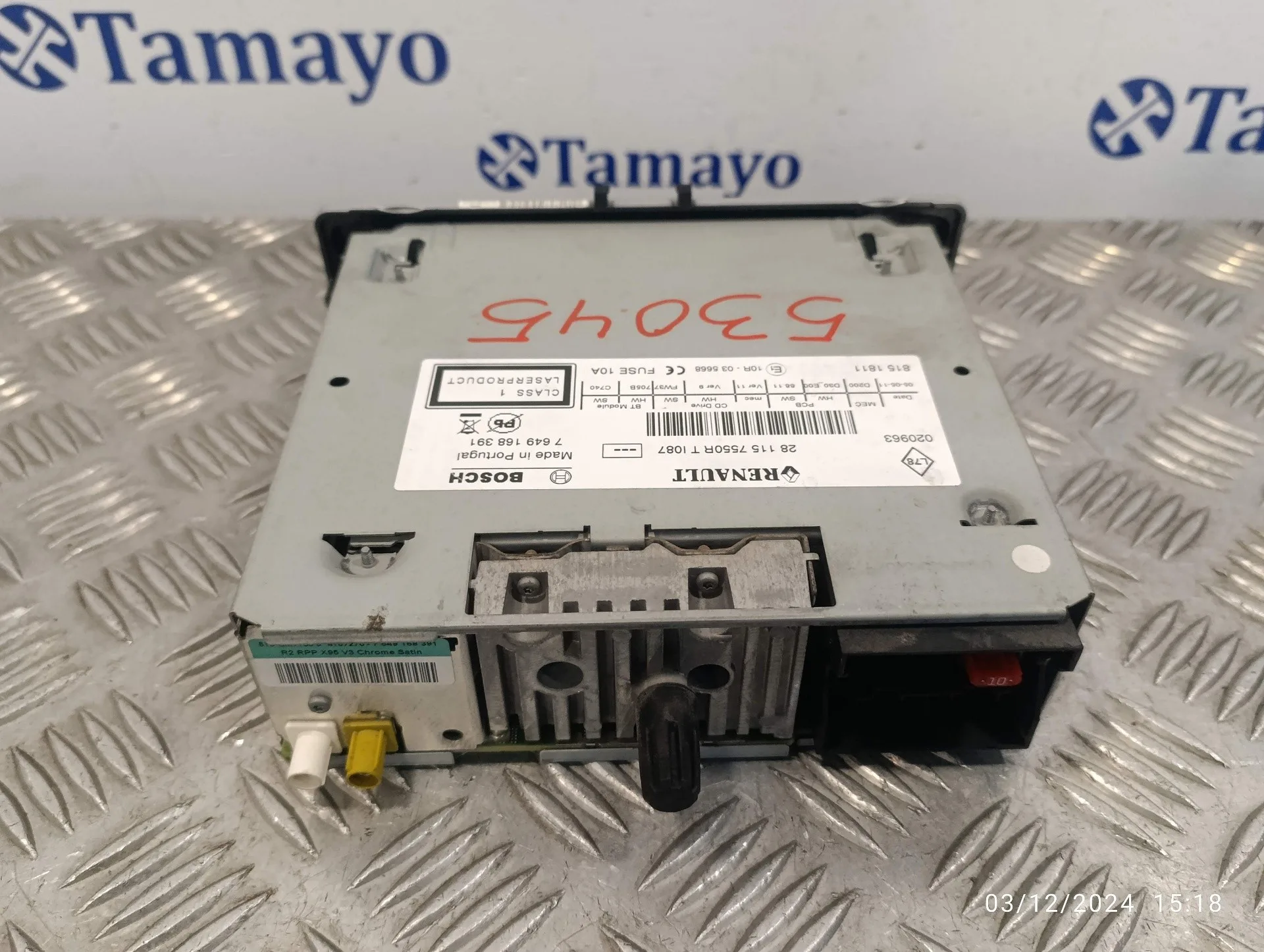 Sistema Audio / Radio Cd para Renault Megane Iii Sport Tourer