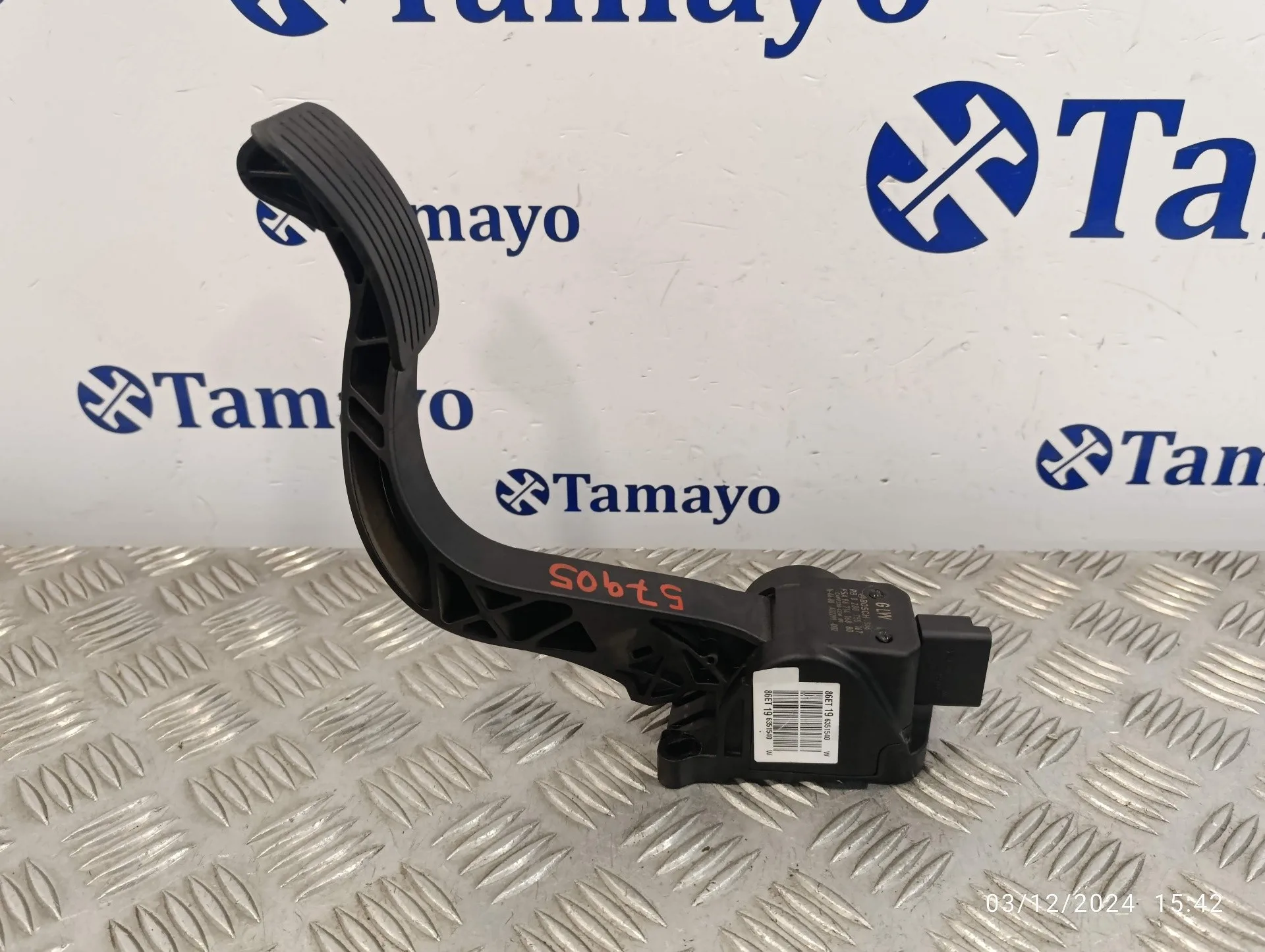 Pedal Acelerador para Peugeot Partner