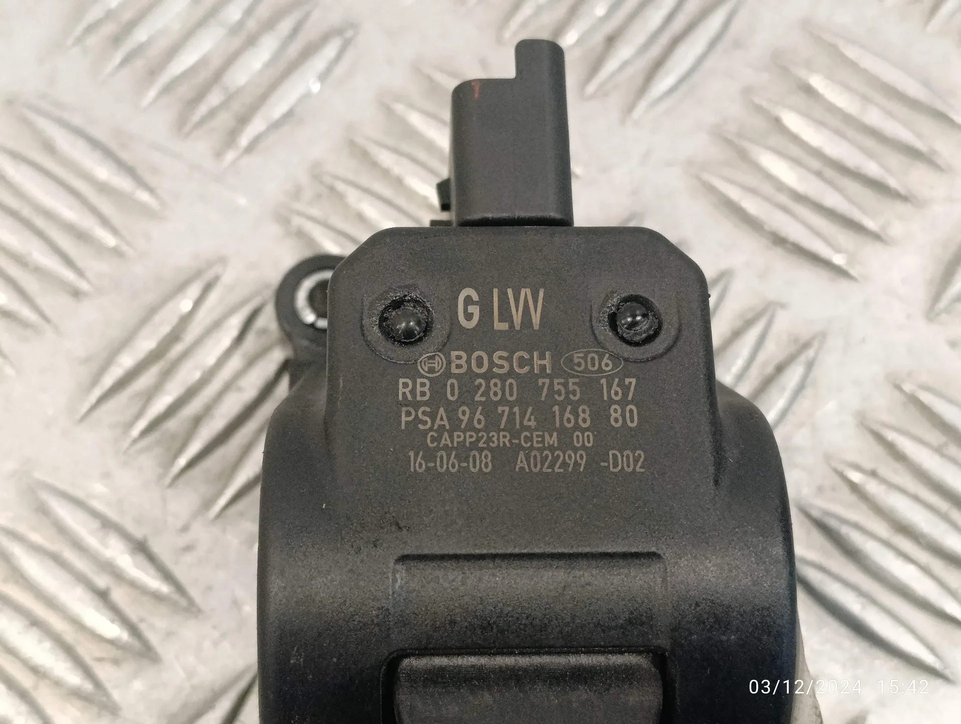Pedal Acelerador para Peugeot Partner