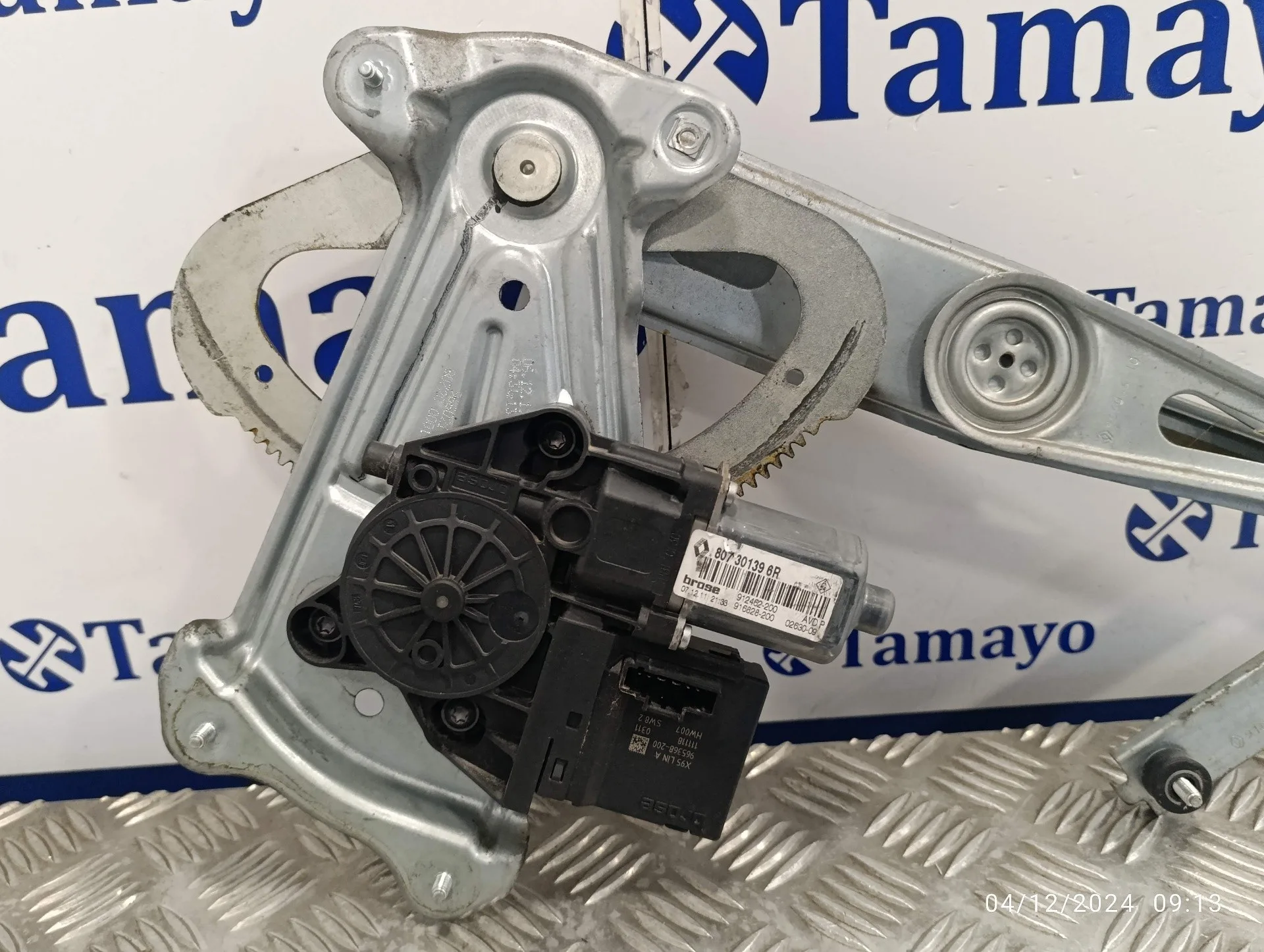 Motor Elevalunas Delantero Derecho para Renault Megane Iii Berlina 5 P