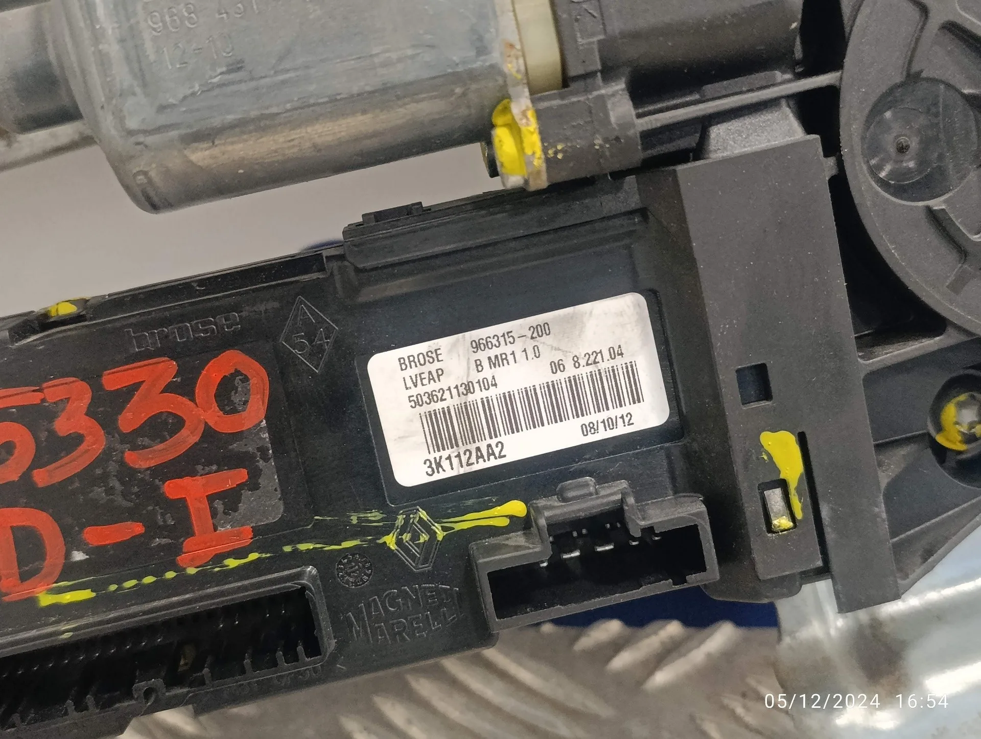 Elevalunas Delantero Izquierdo para Renault Megane Iii Berlina 5 P