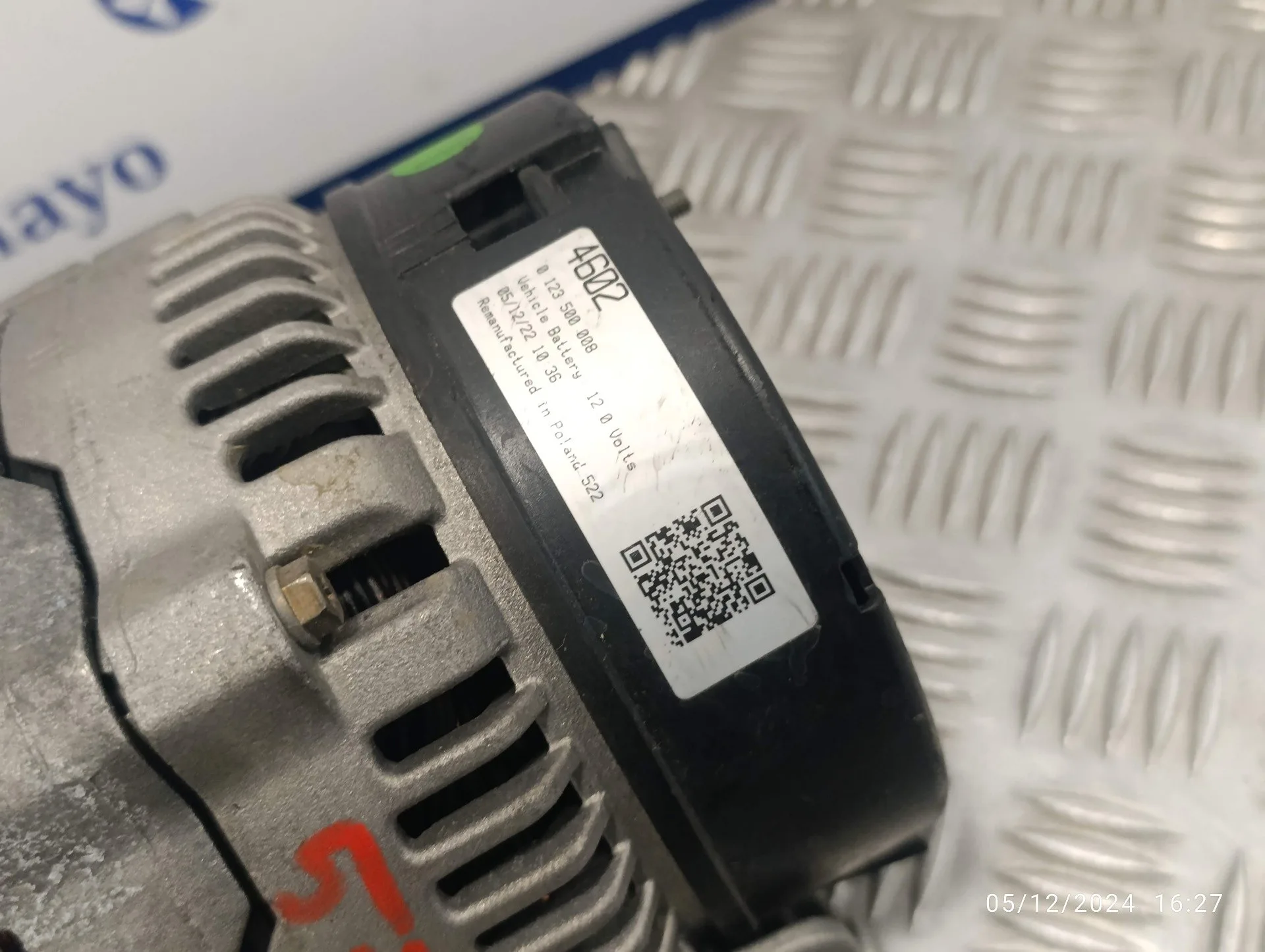 Alternador para Opel Astra G Berlina