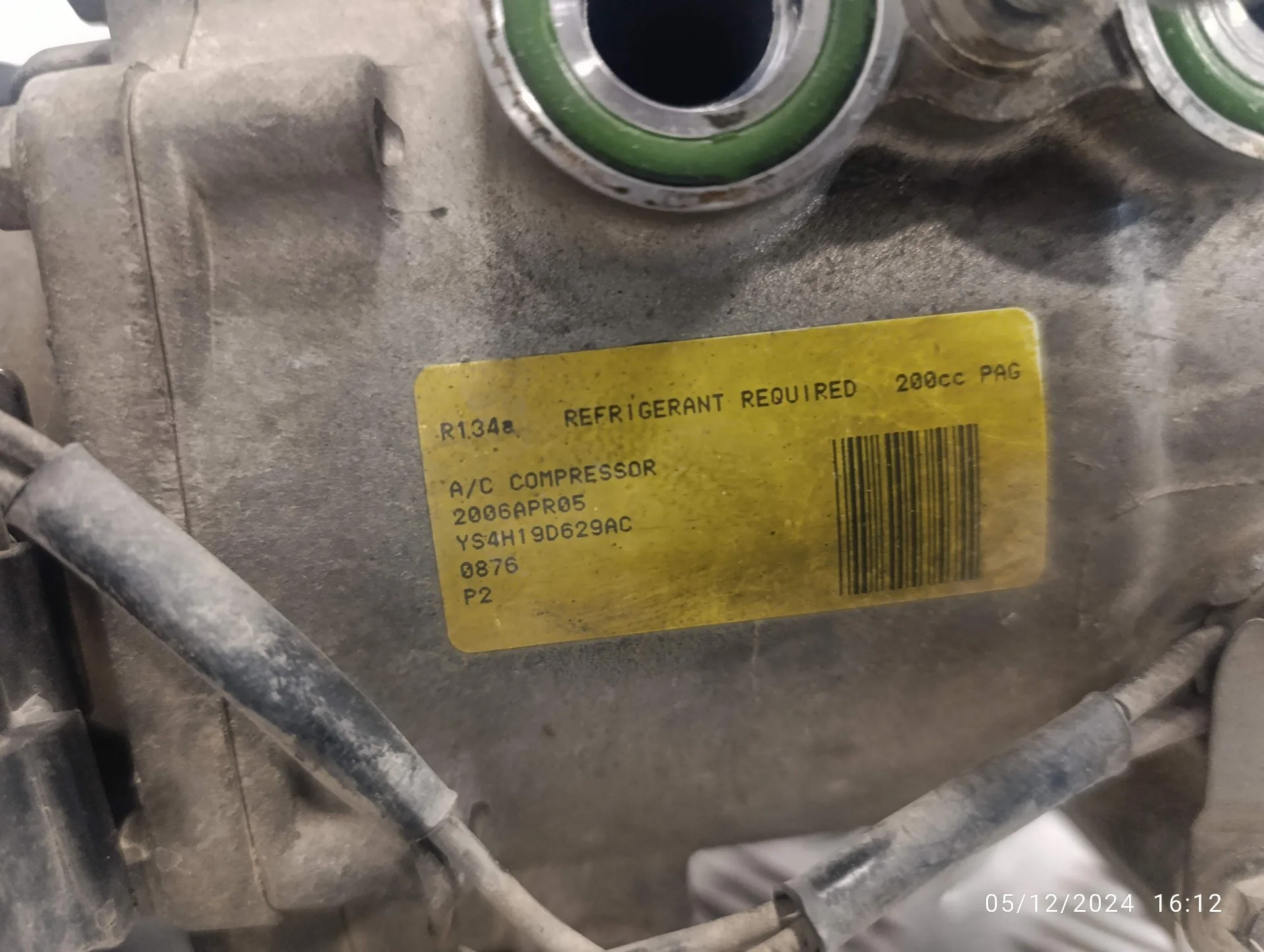 Compresor Aire Acondicionado para Ford Transit Connect (Tc7)