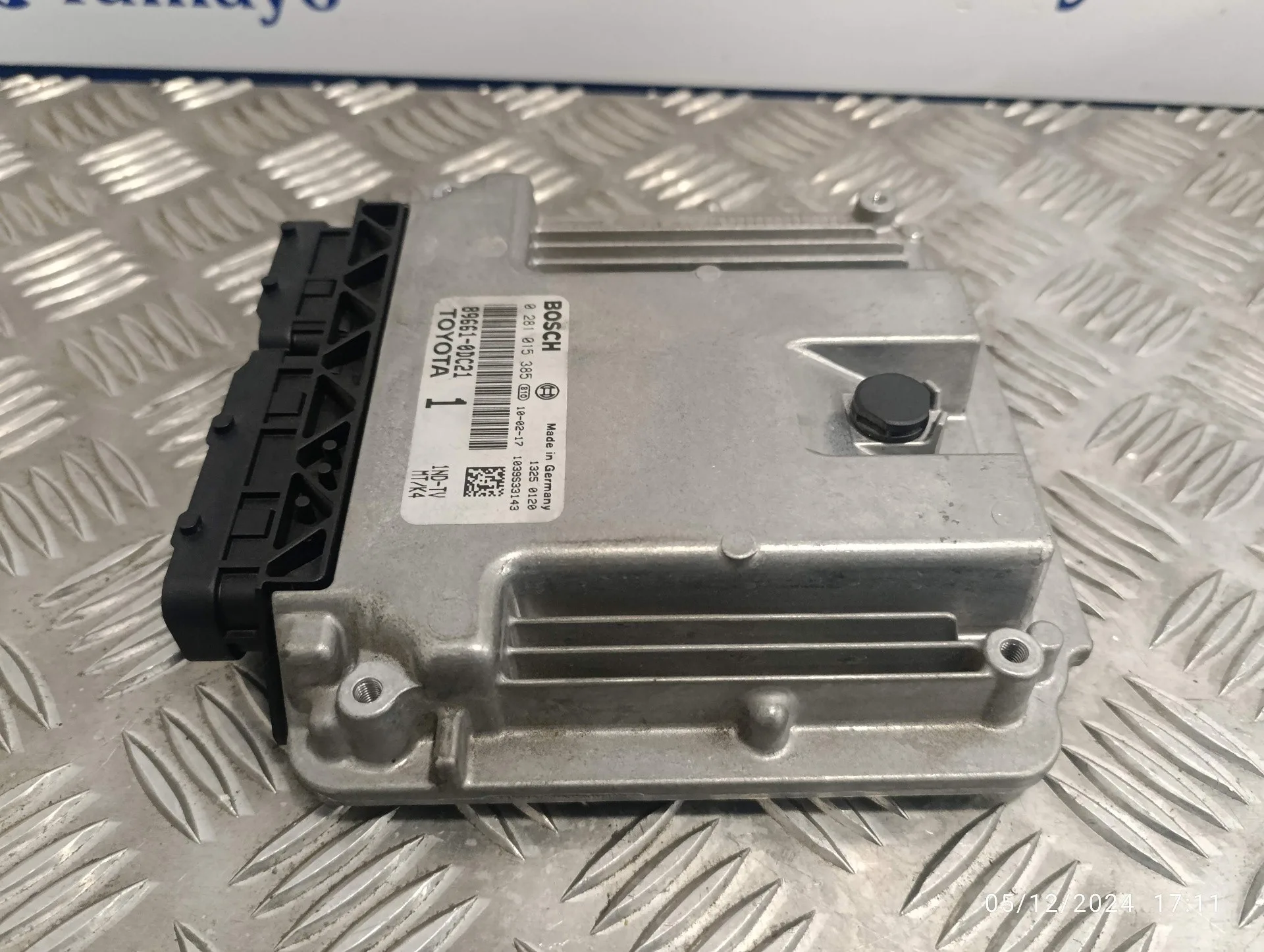 Centralita Motor Uce para Toyota Yaris