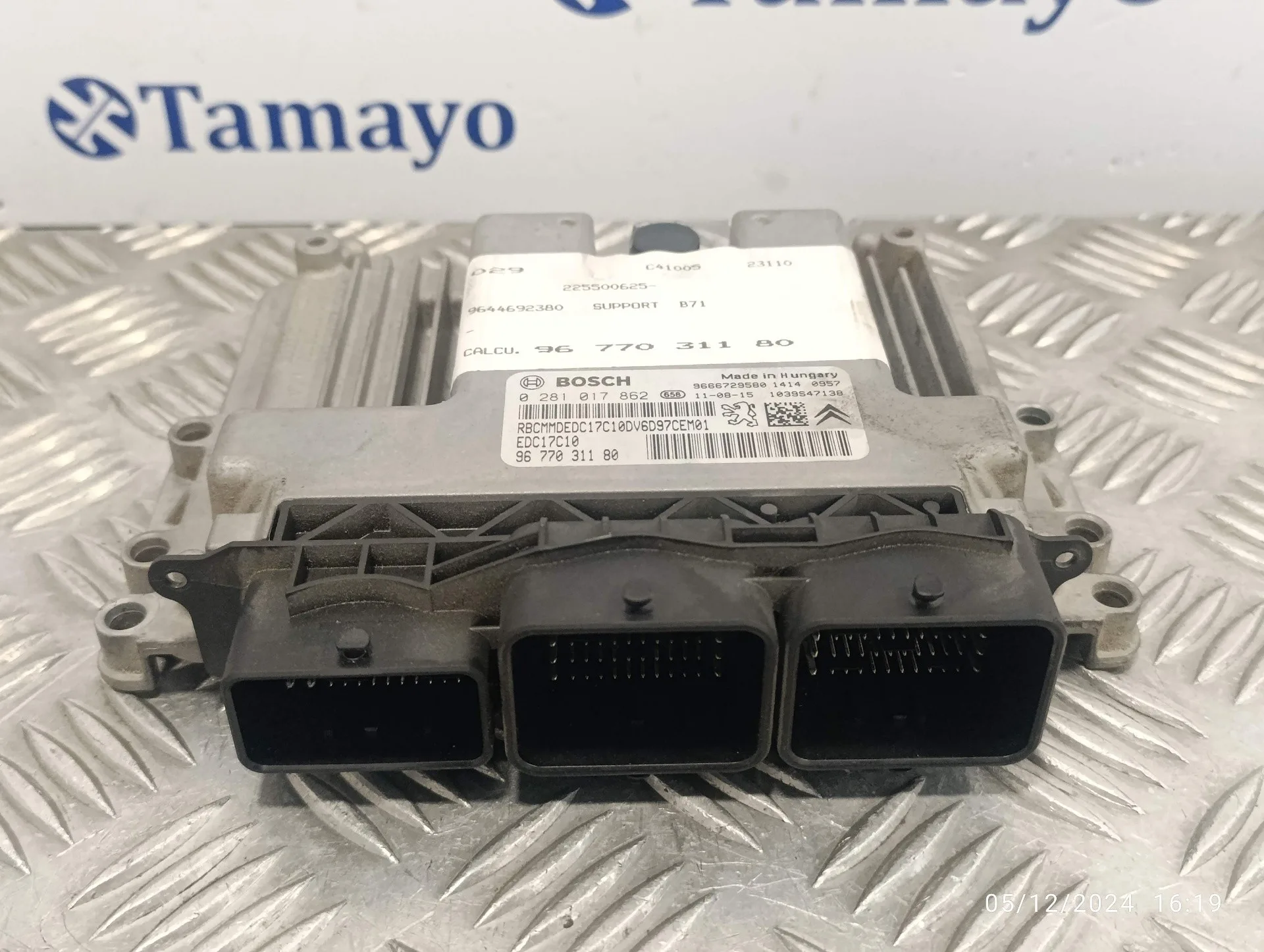 Centralita Motor Uce para Citroën C4 Lim.