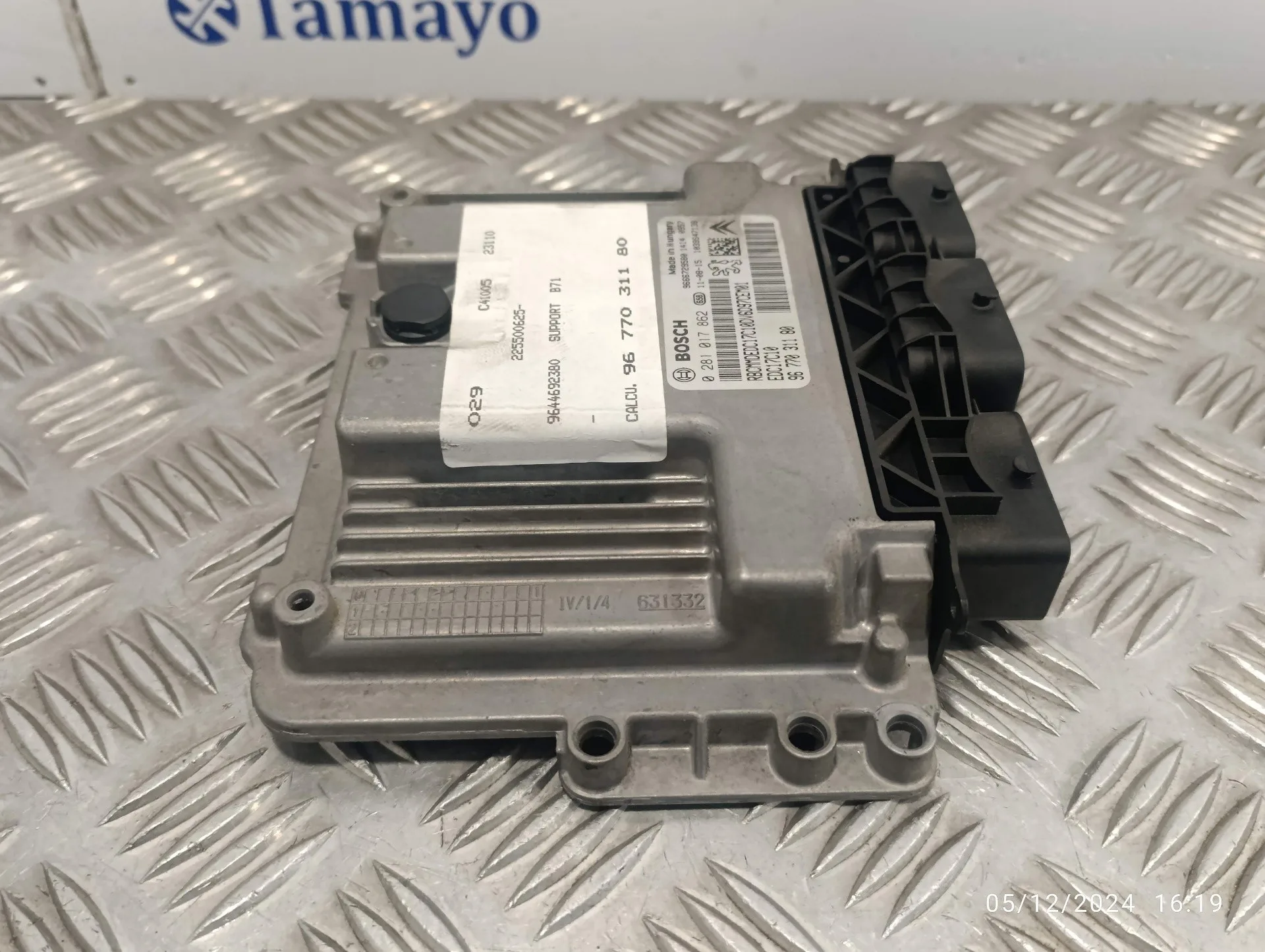Centralita Motor Uce para Citroën C4 Lim.