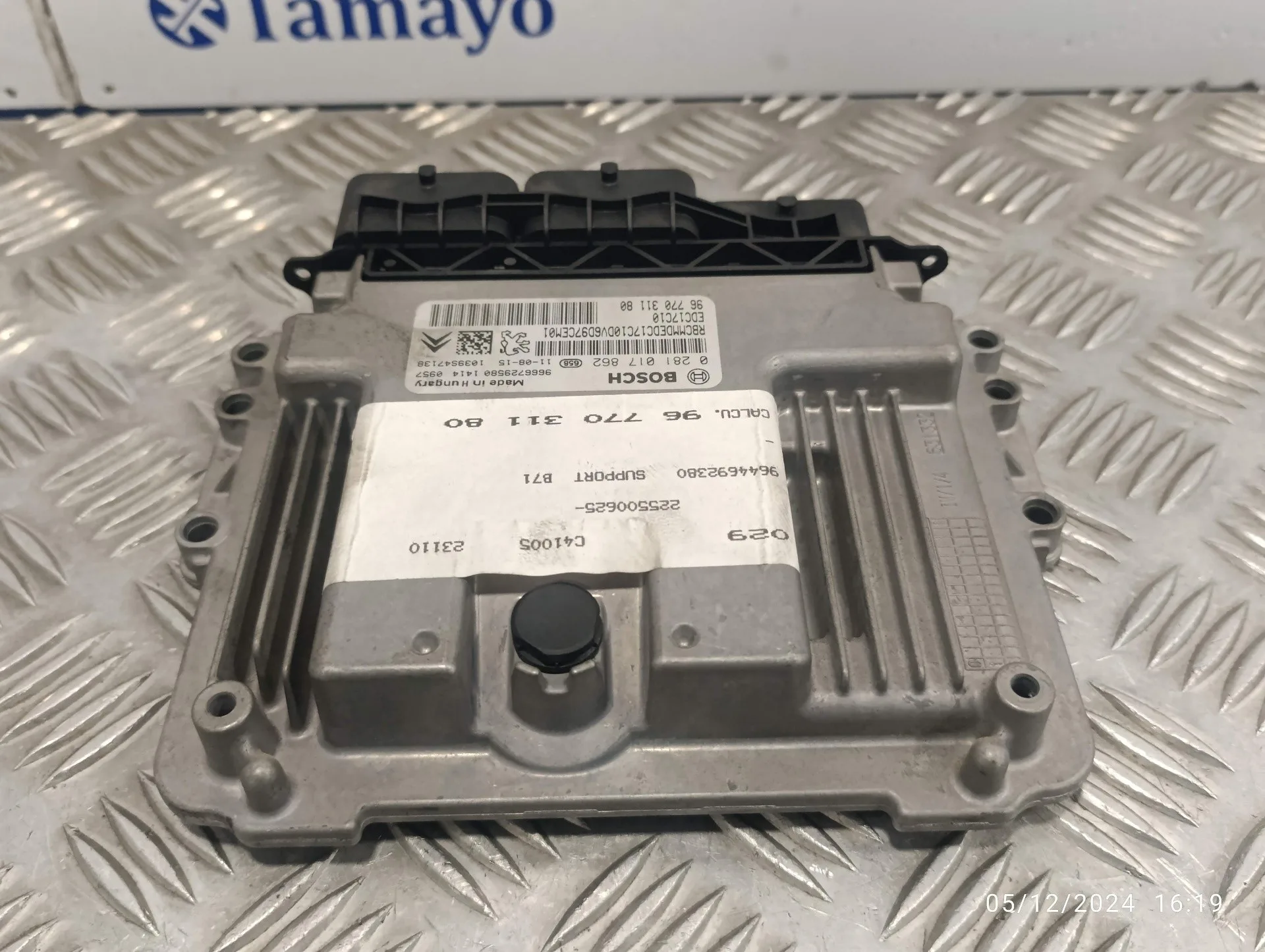 Centralita Motor Uce para Citroën C4 Lim.