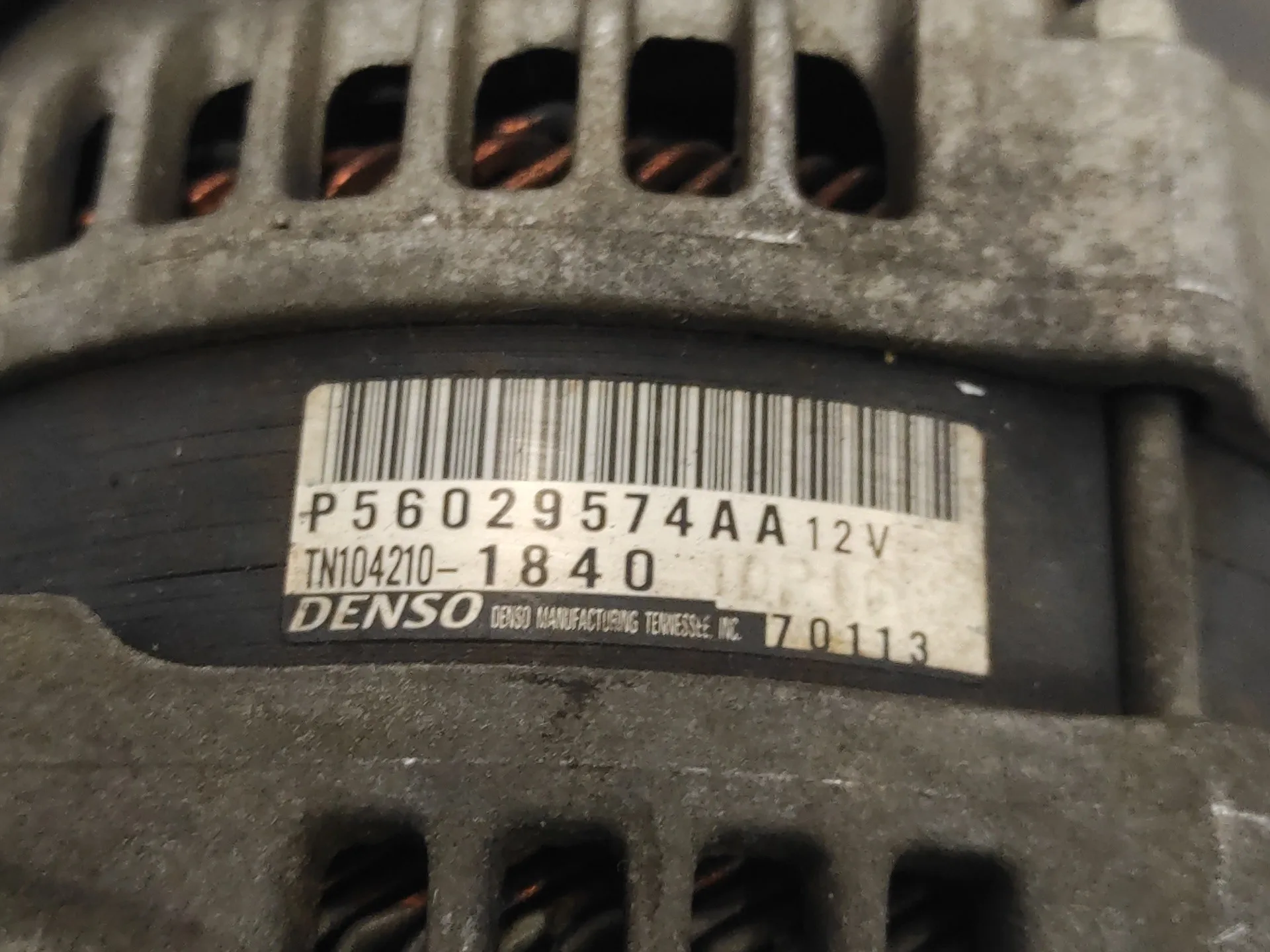 Alternador para Fiat Freemont (345)