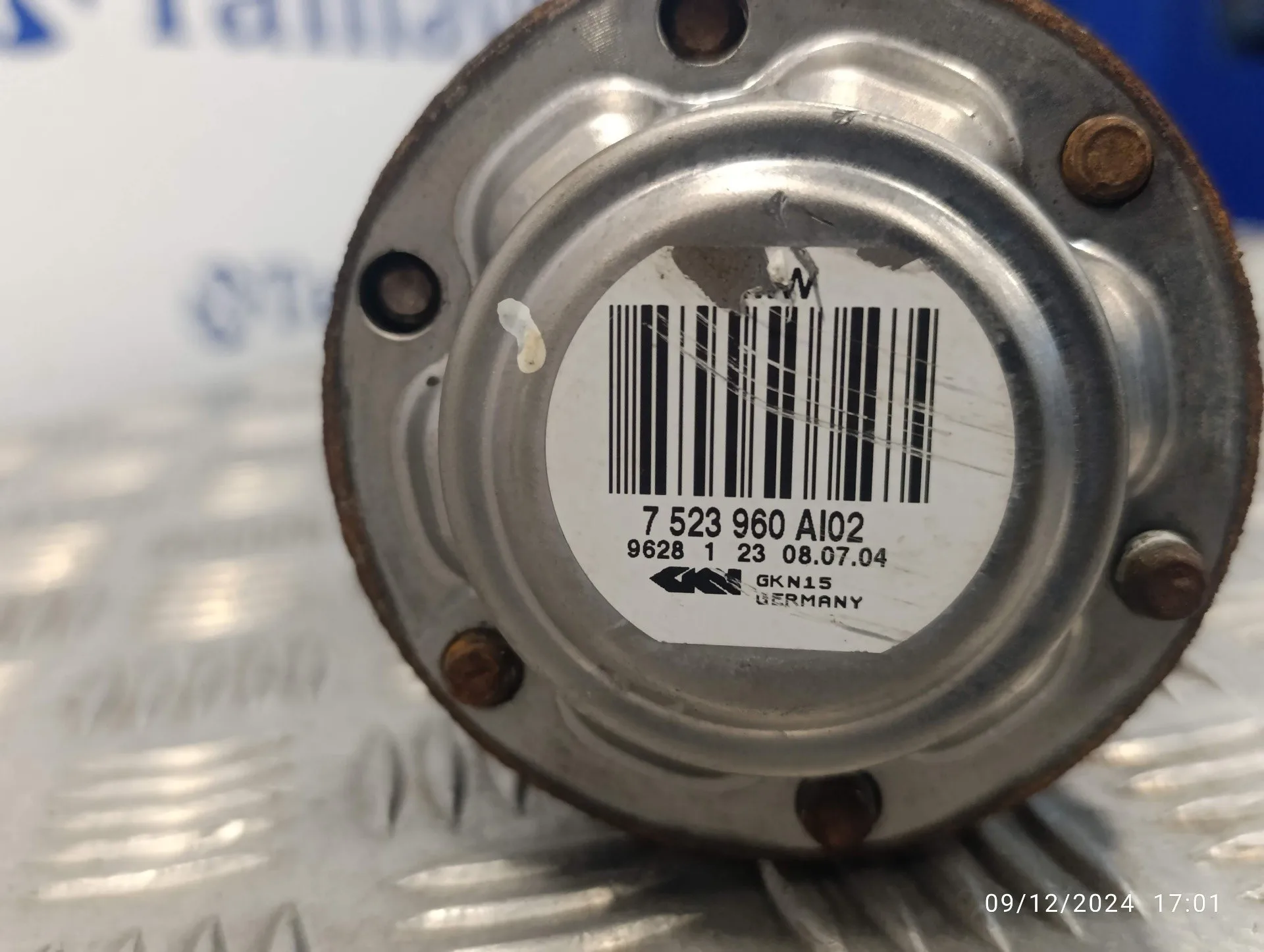 Transmision Trasera Derecha para Bmw Serie 1 Berlina (E81/E87)