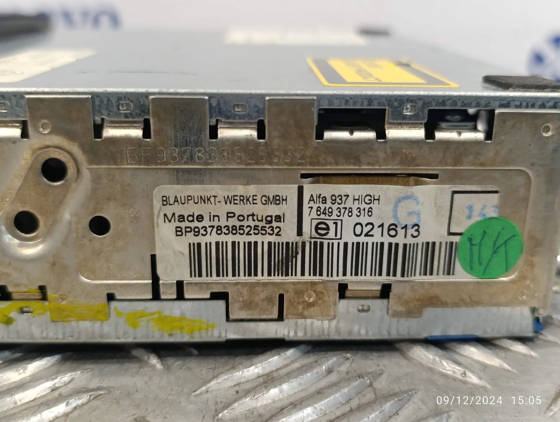 Sistema Audio / Radio Cd para Alfa Romeo 147 (190)