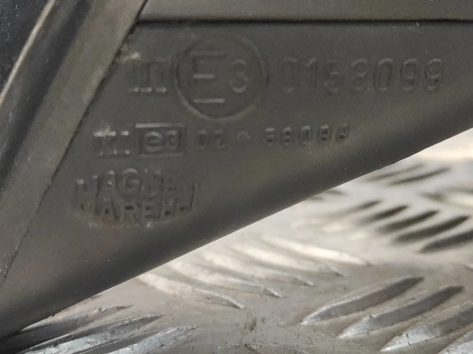 Retrovisor Derecho para Fiat Doblo (119)