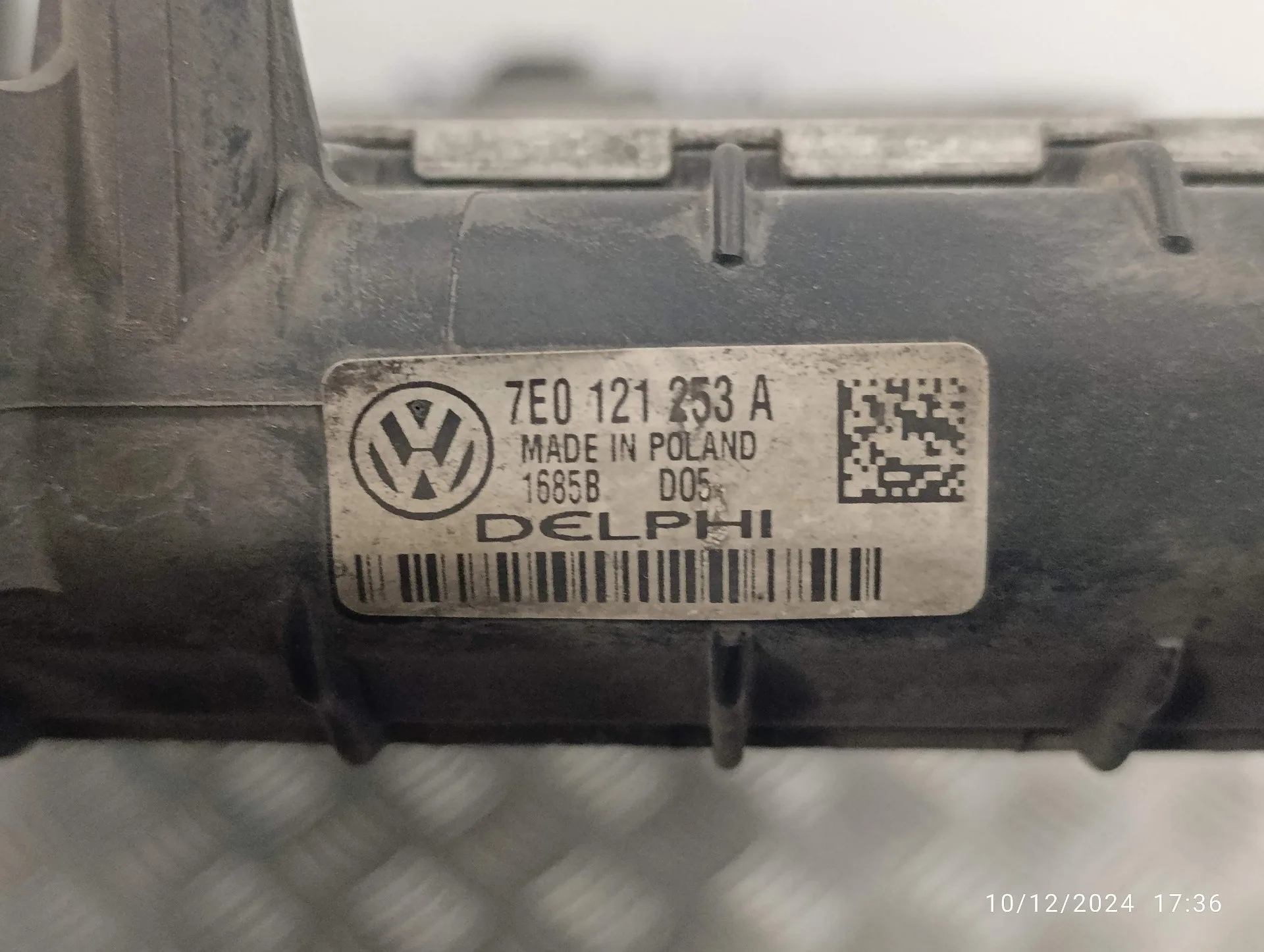 Radiador Agua para Volkswagen T5 Transporter (7E)