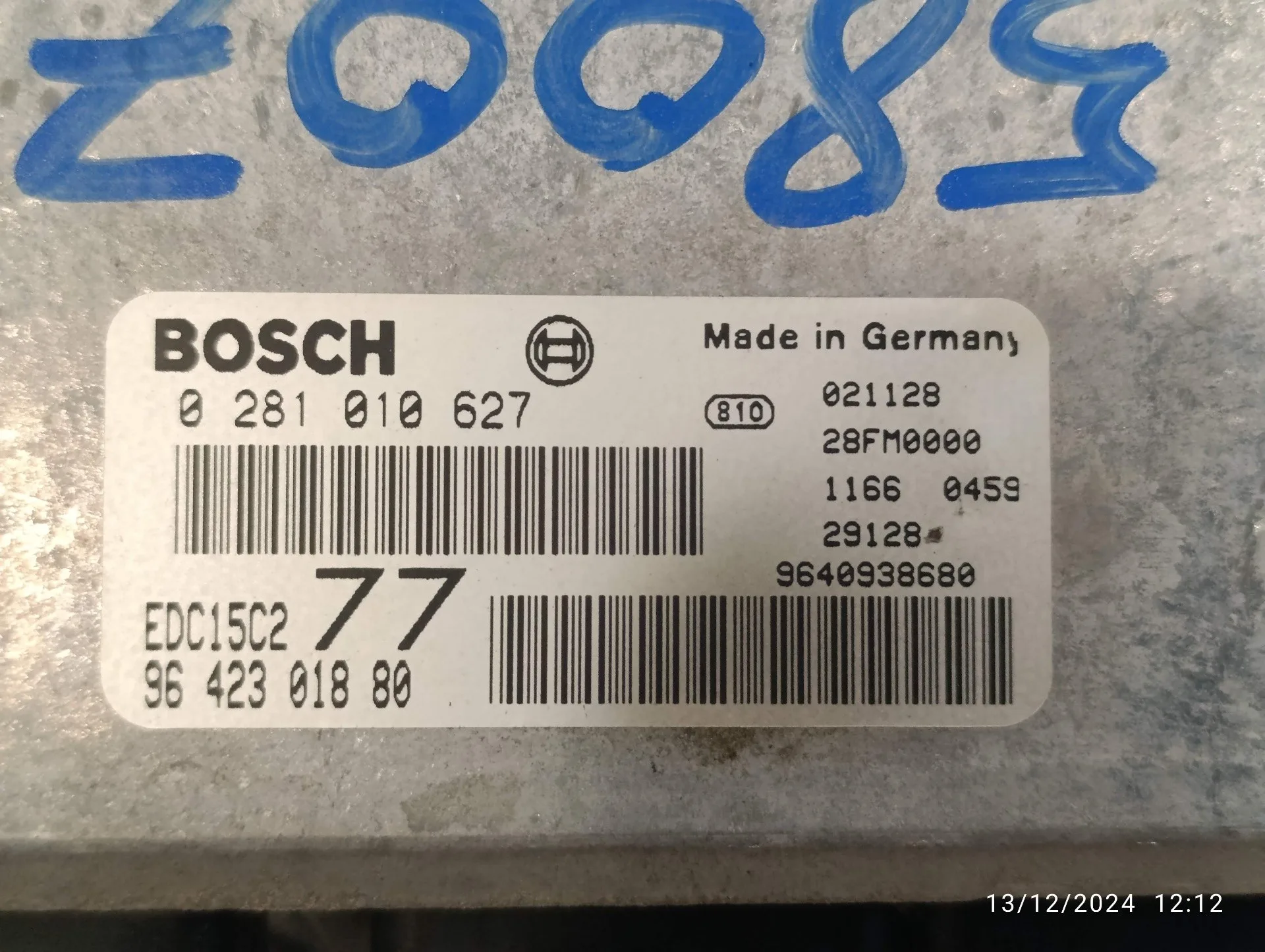 Centralita Motor Uce para Peugeot 406 Berlina (S1/S2)