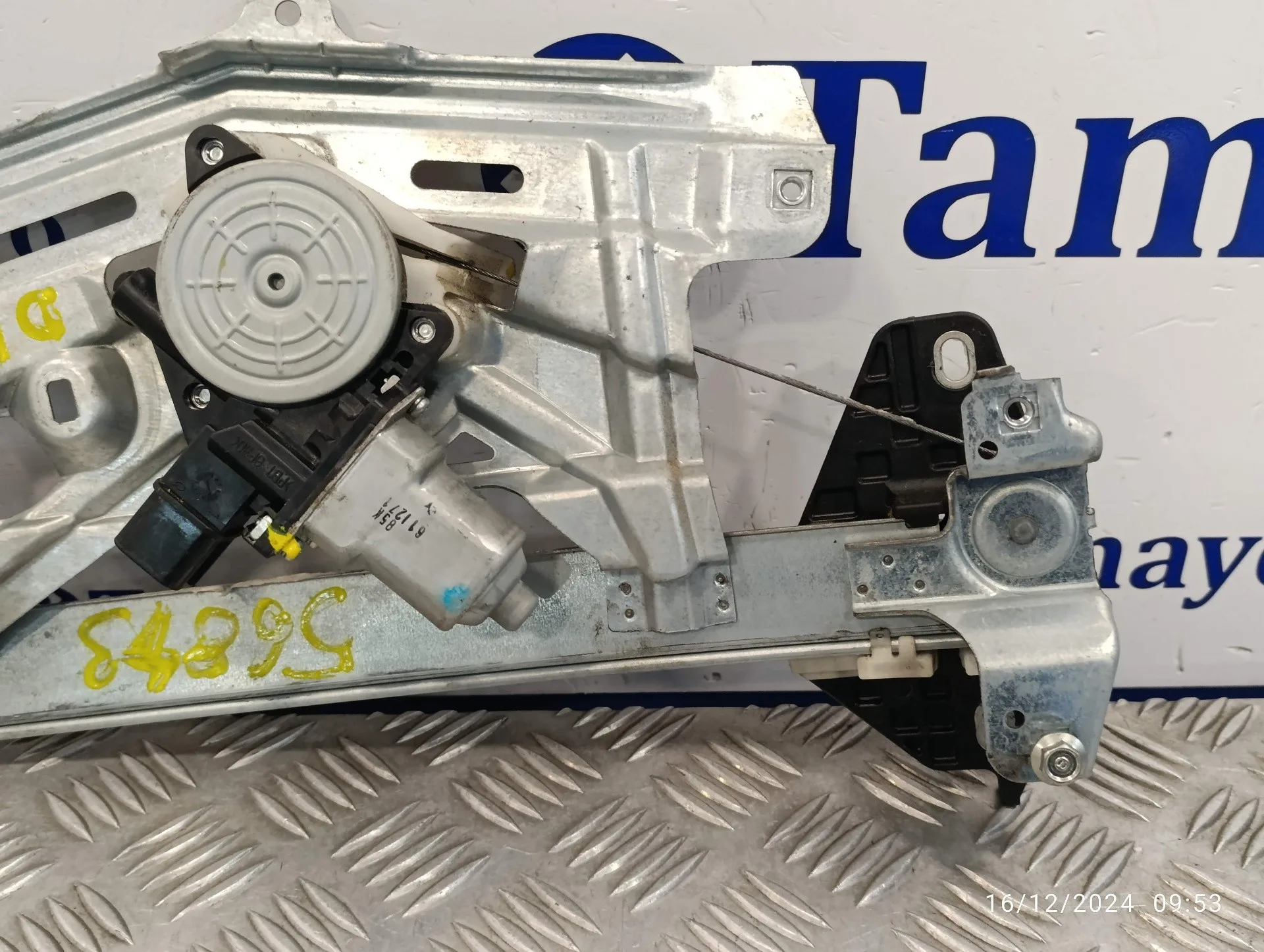 Motor Elevalunas Delantero Derecho para Honda Civic Berlina 5 (Fk)