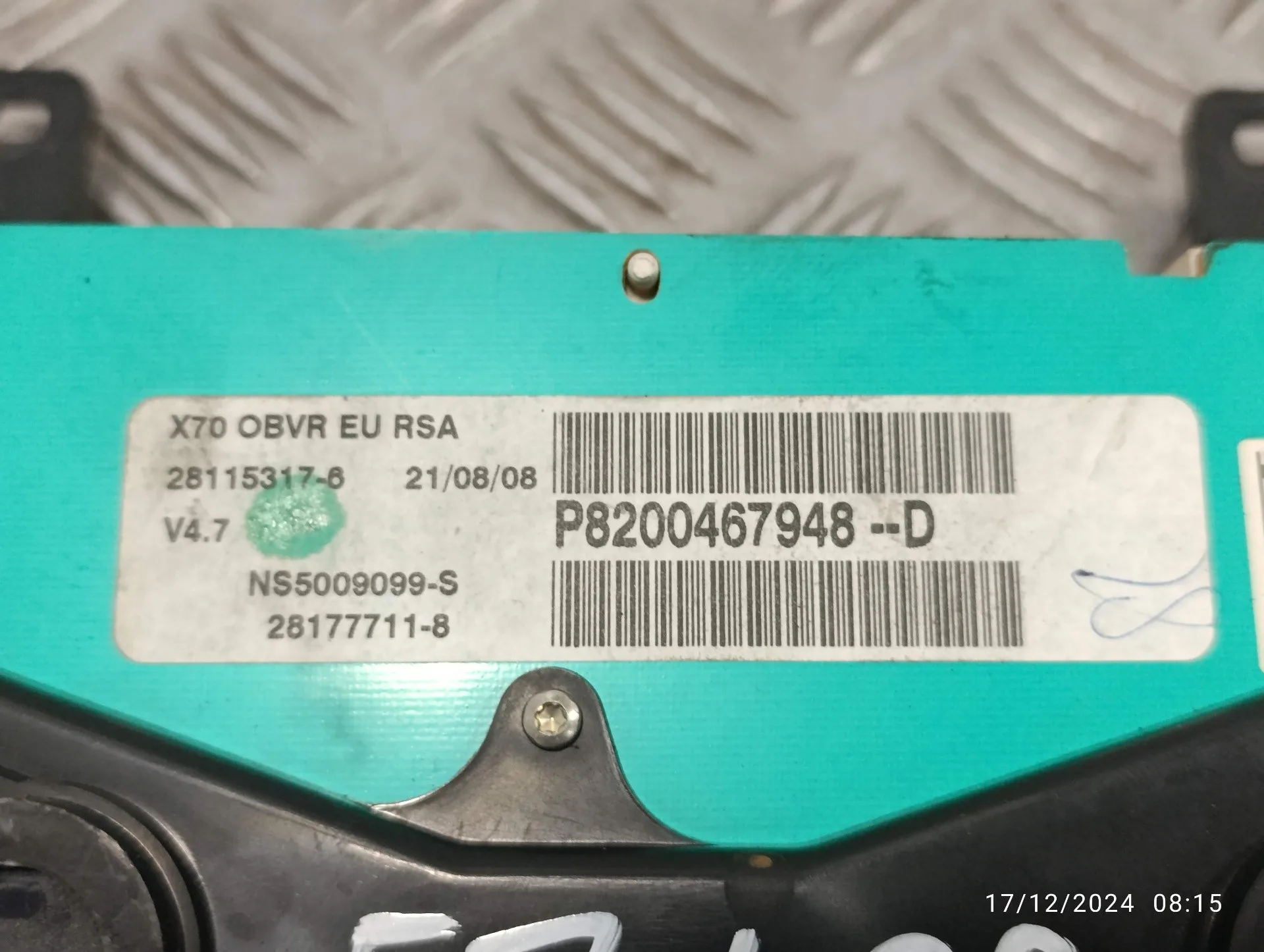 Cuadro Instrumentos para Renault Master Ii Phase 2 Caja Cerrada