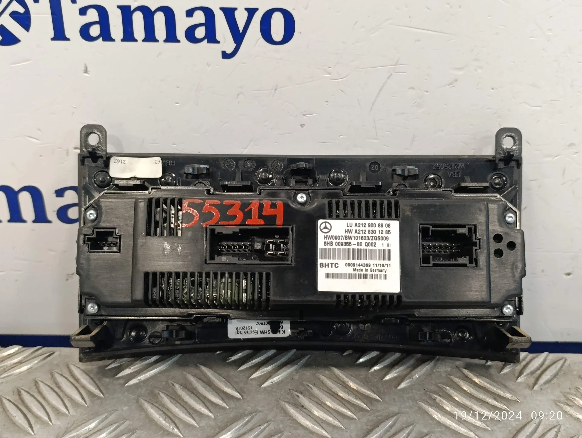 Mando Climatizador para Mercedes-Benz Clase E (W212) Lim.