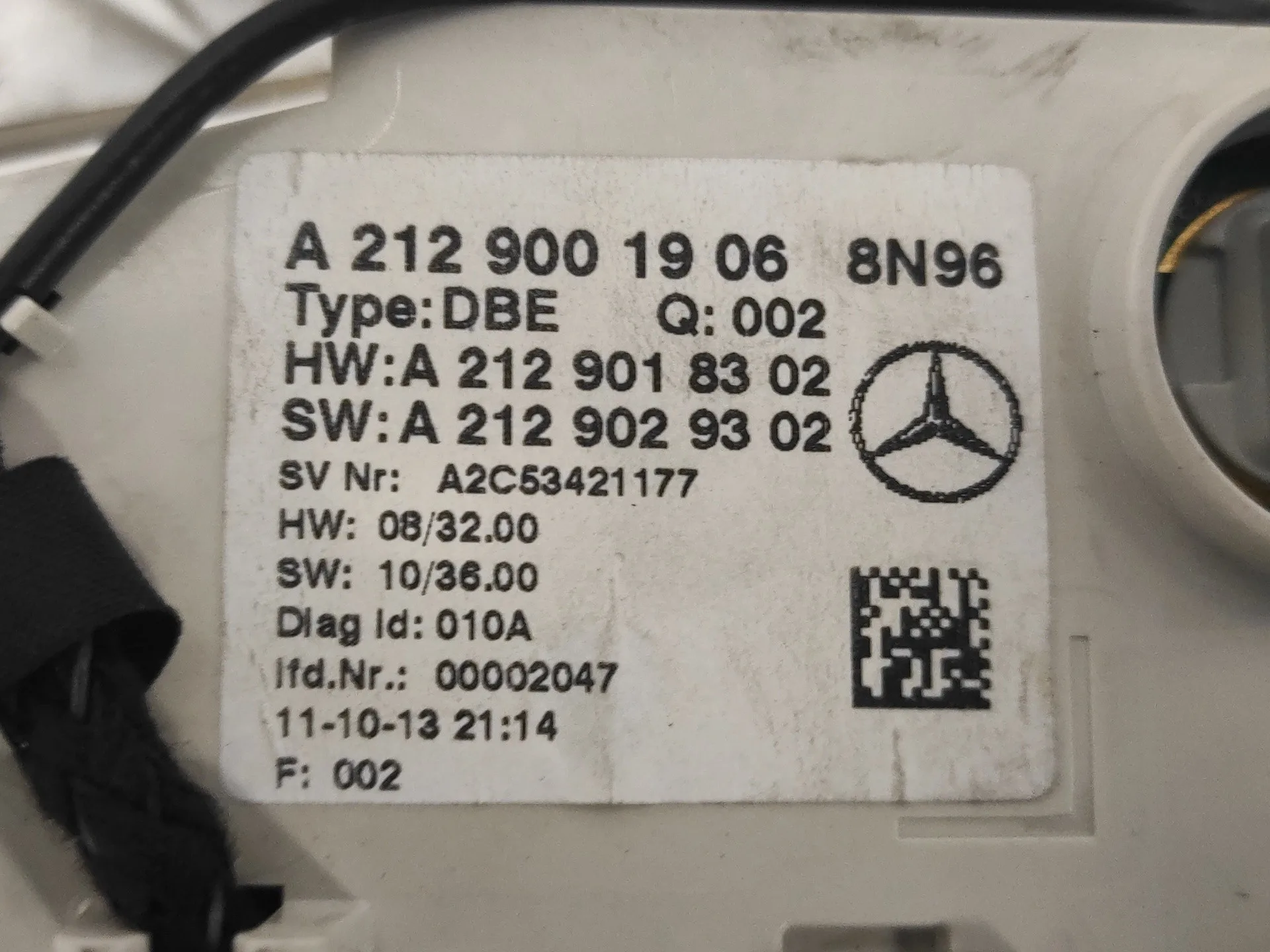 Luz Interior para Mercedes-Benz Clase E (W212) Lim.
