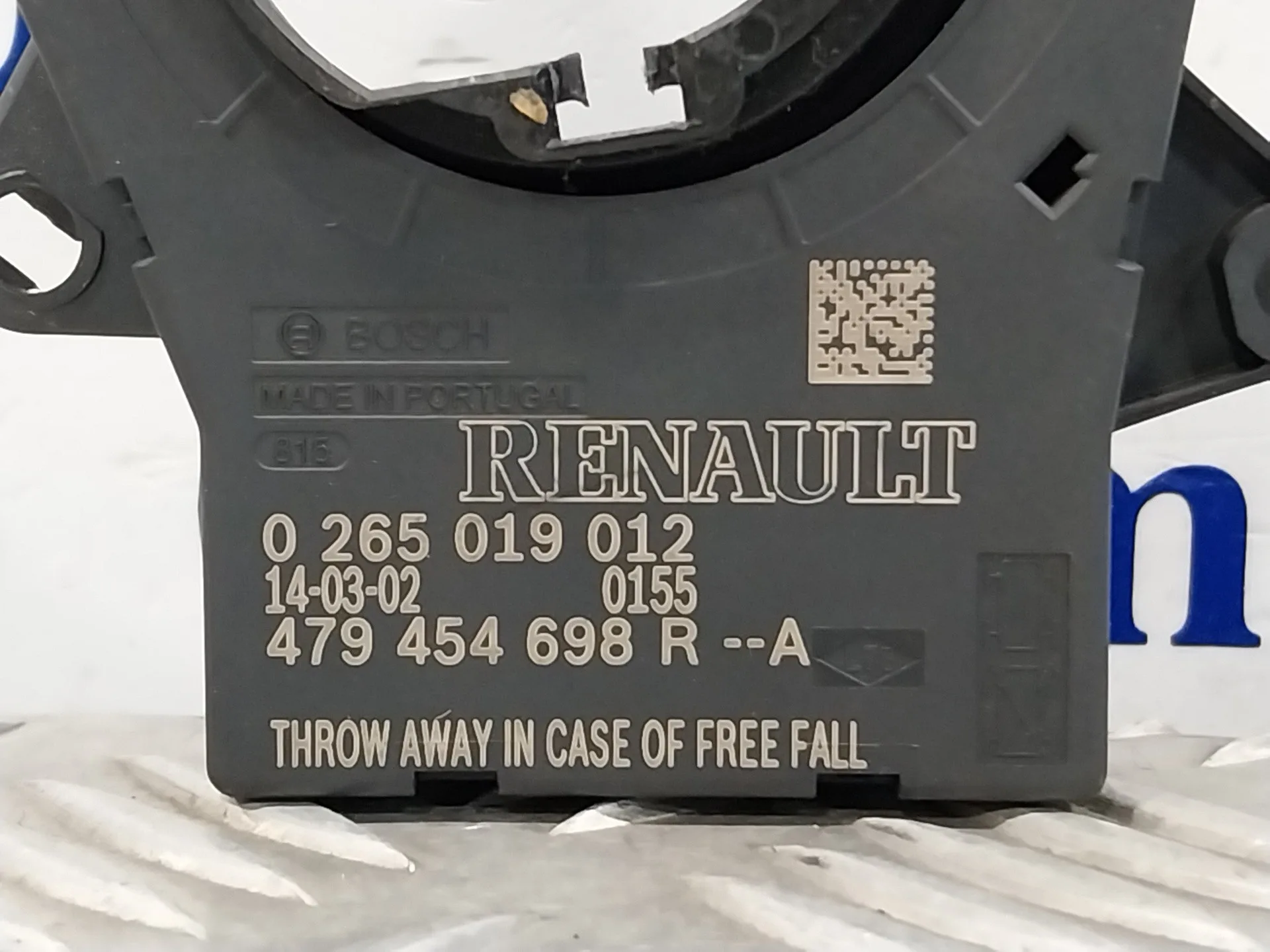 Sensor Angulo De Giro para Renault Captur