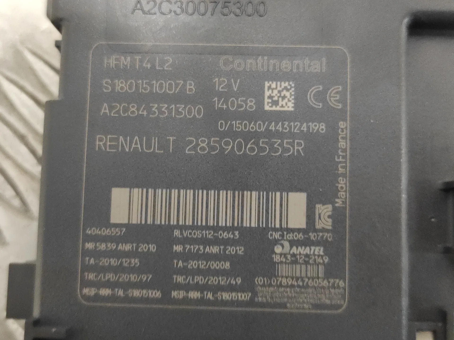 Conmutador De Arranque para Renault Captur