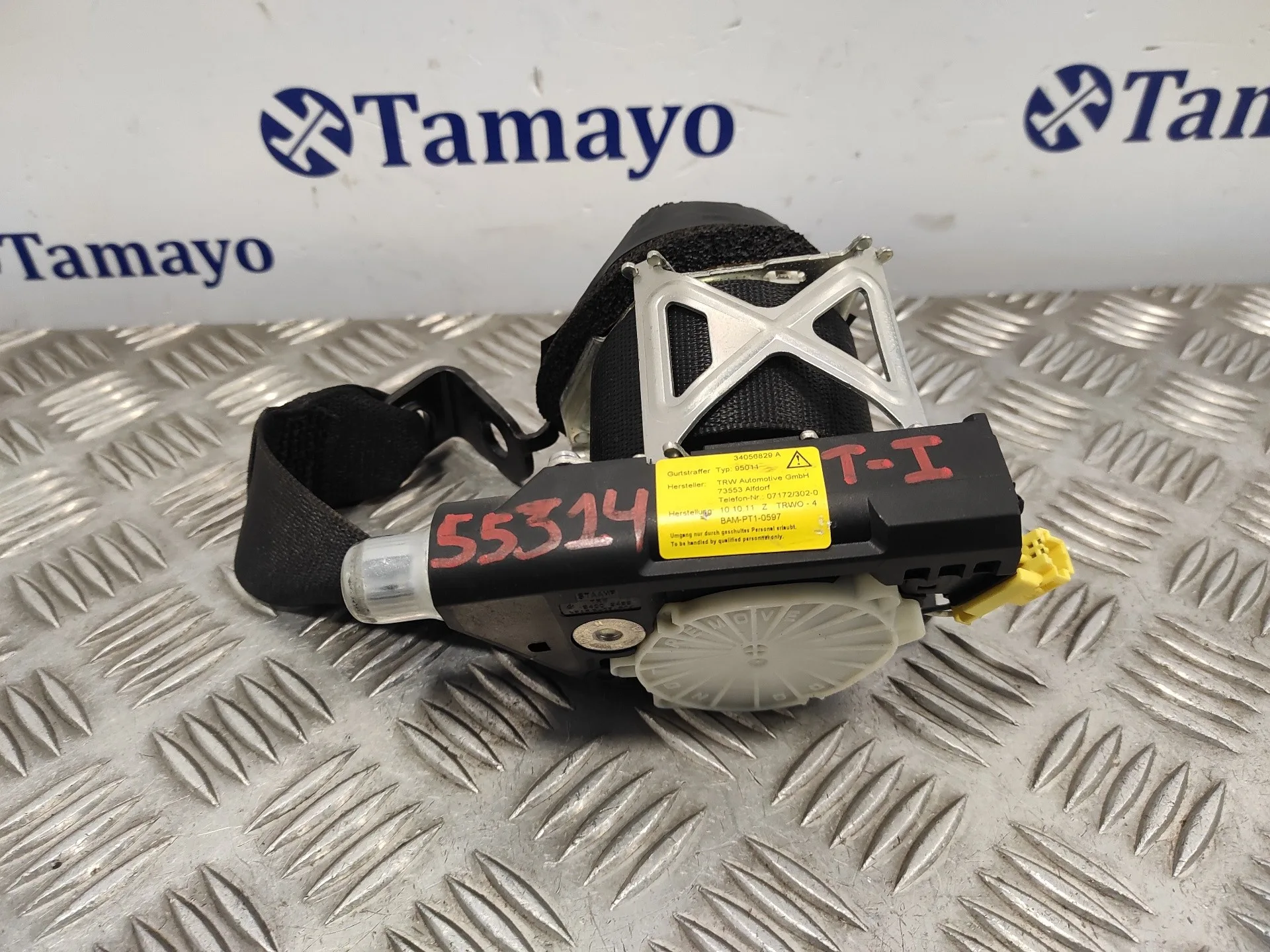 Cinturon Seguridad Trasero Izquierdo para Mercedes-Benz Clase E (W212) Lim.