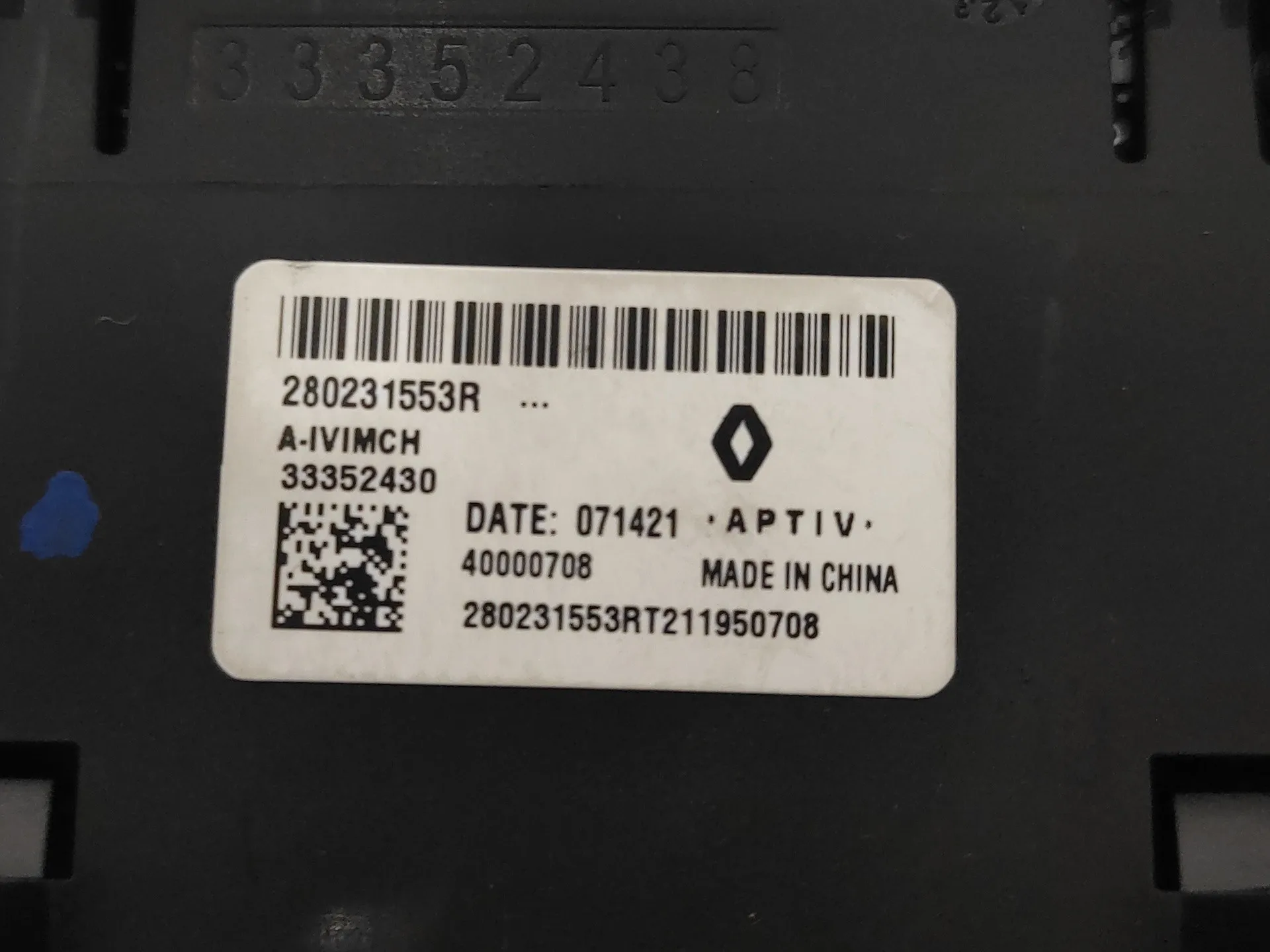 Modulo Electronico para Renault Captur Ii